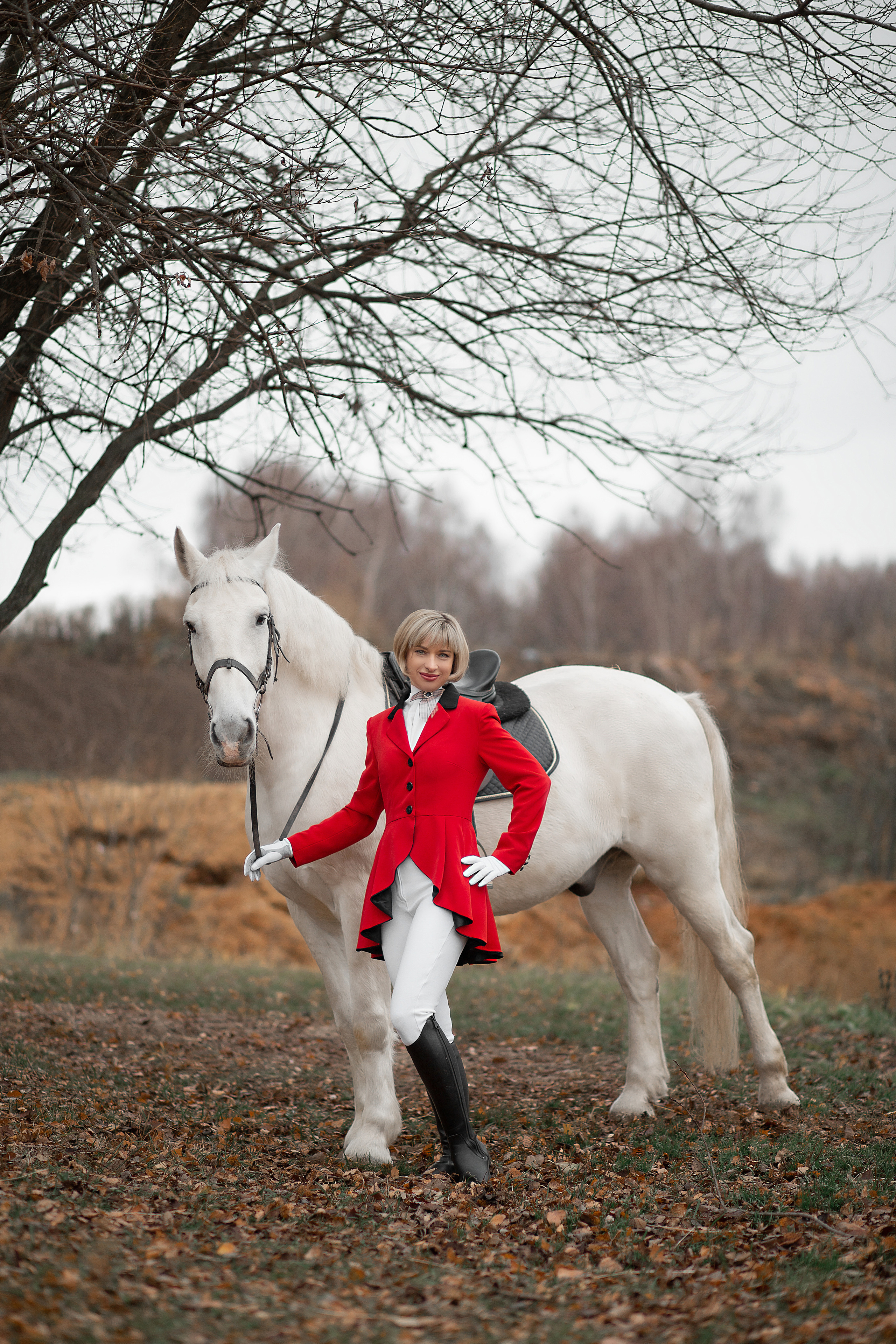 Наталья и Воробей. Фотосессия с лошадьми в Нижнем Новгороде