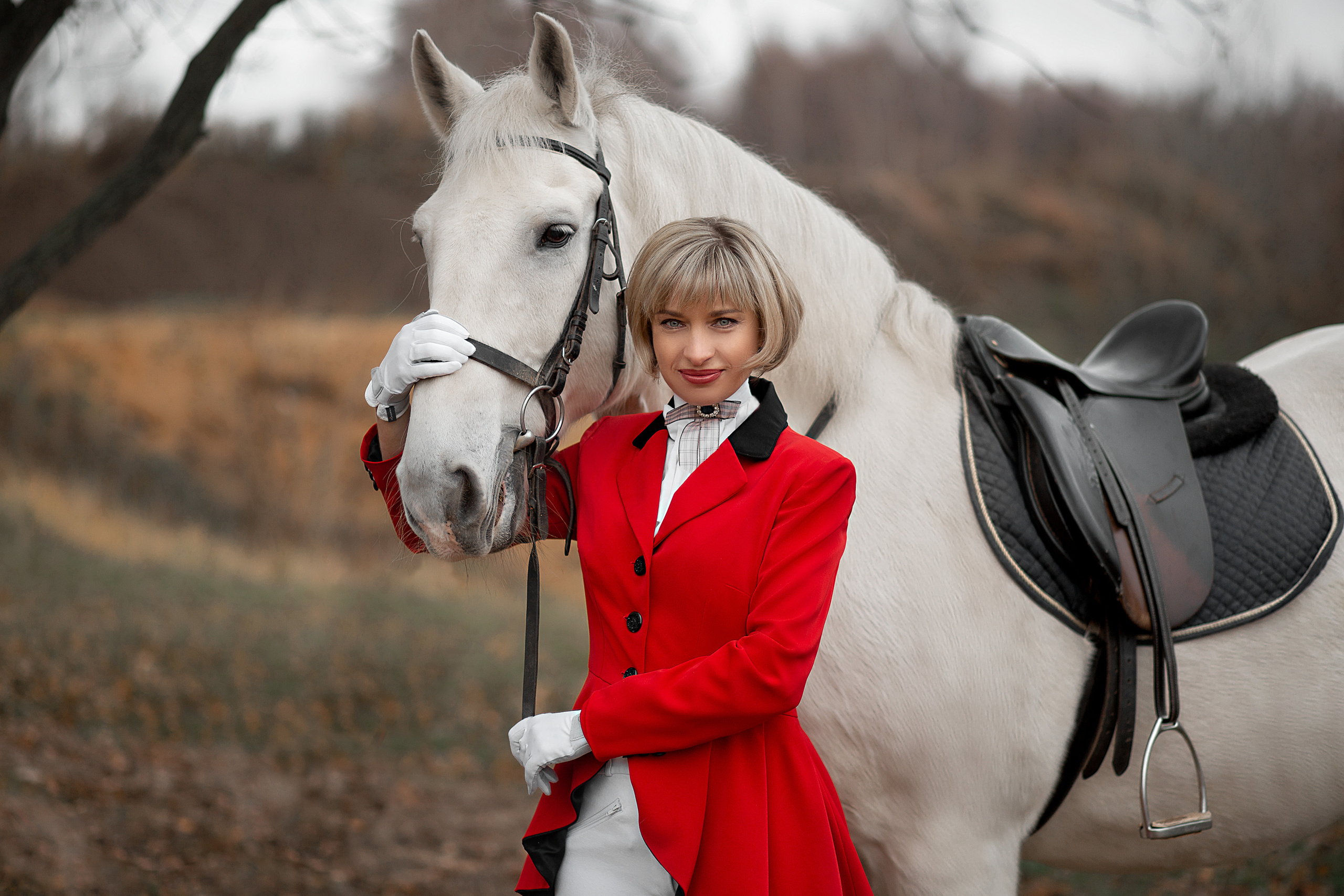 Наталья и Воробей. Фотосессия с лошадьми в Нижнем Новгороде