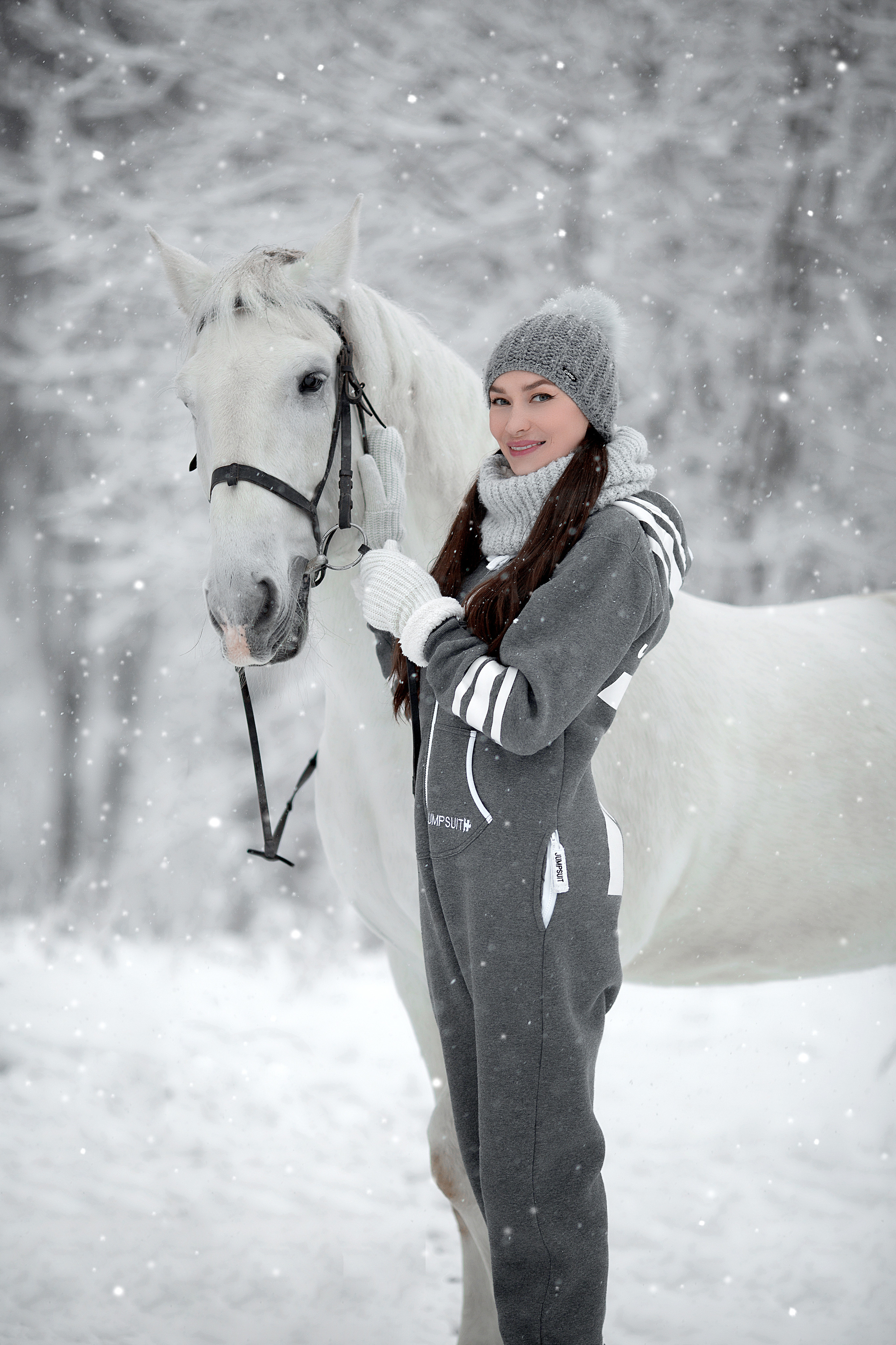 Эльвира и Воробей. Фотосессия с лошадьми в Нижнем Новгороде