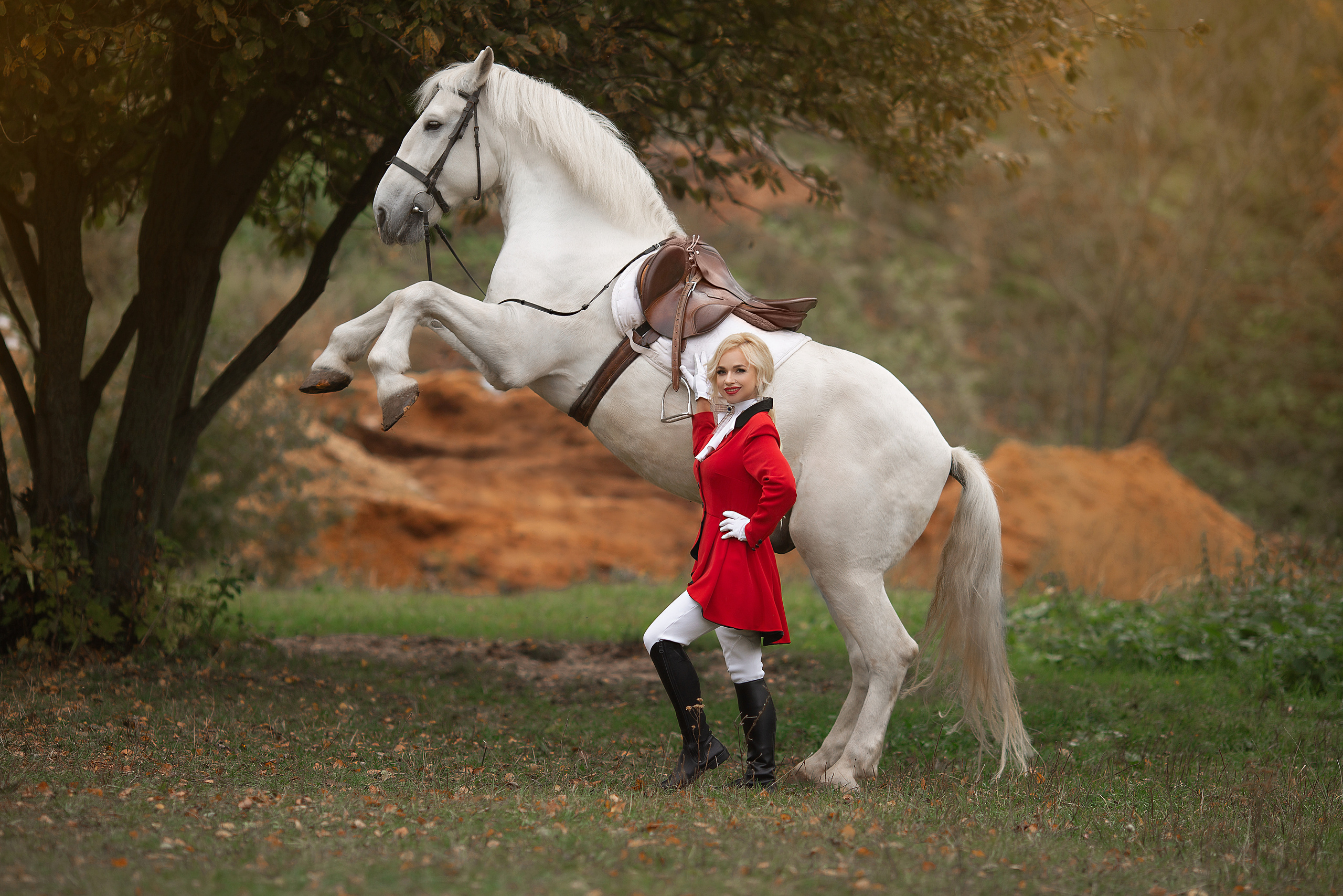 Фотосессия Тани и Воробушка. Фотосессия с лошадьми в Нижнем Новгороде