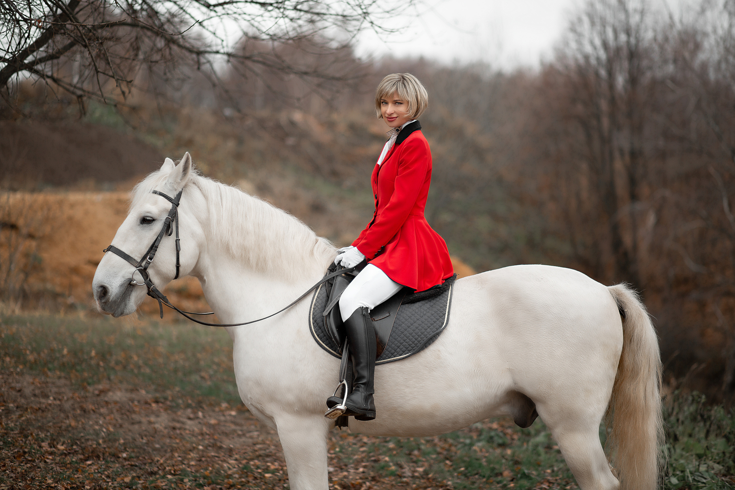 Наталья и Воробей. Фотосессия с лошадьми в Нижнем Новгороде