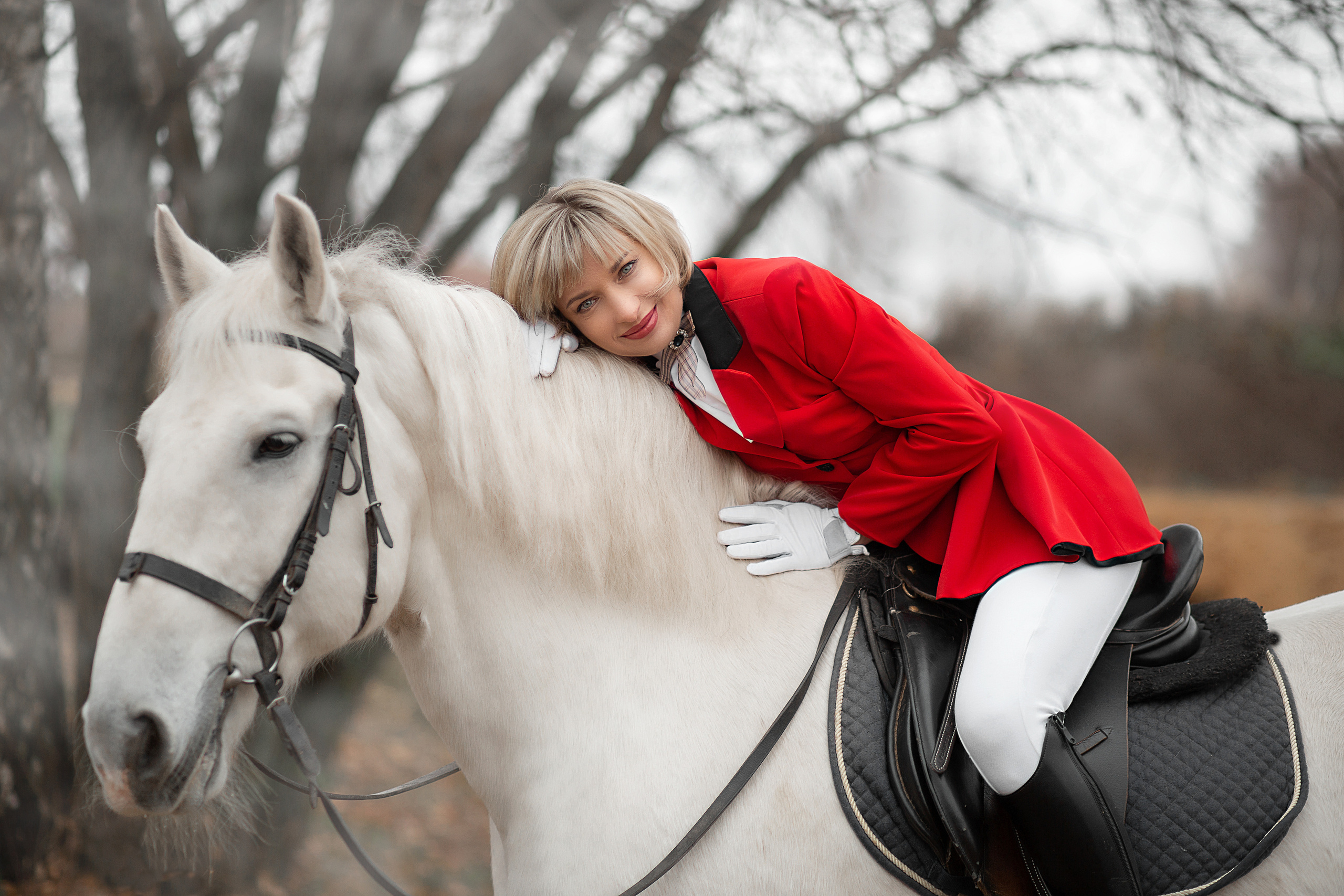 Наталья и Воробей. Фотосессия с лошадьми в Нижнем Новгороде