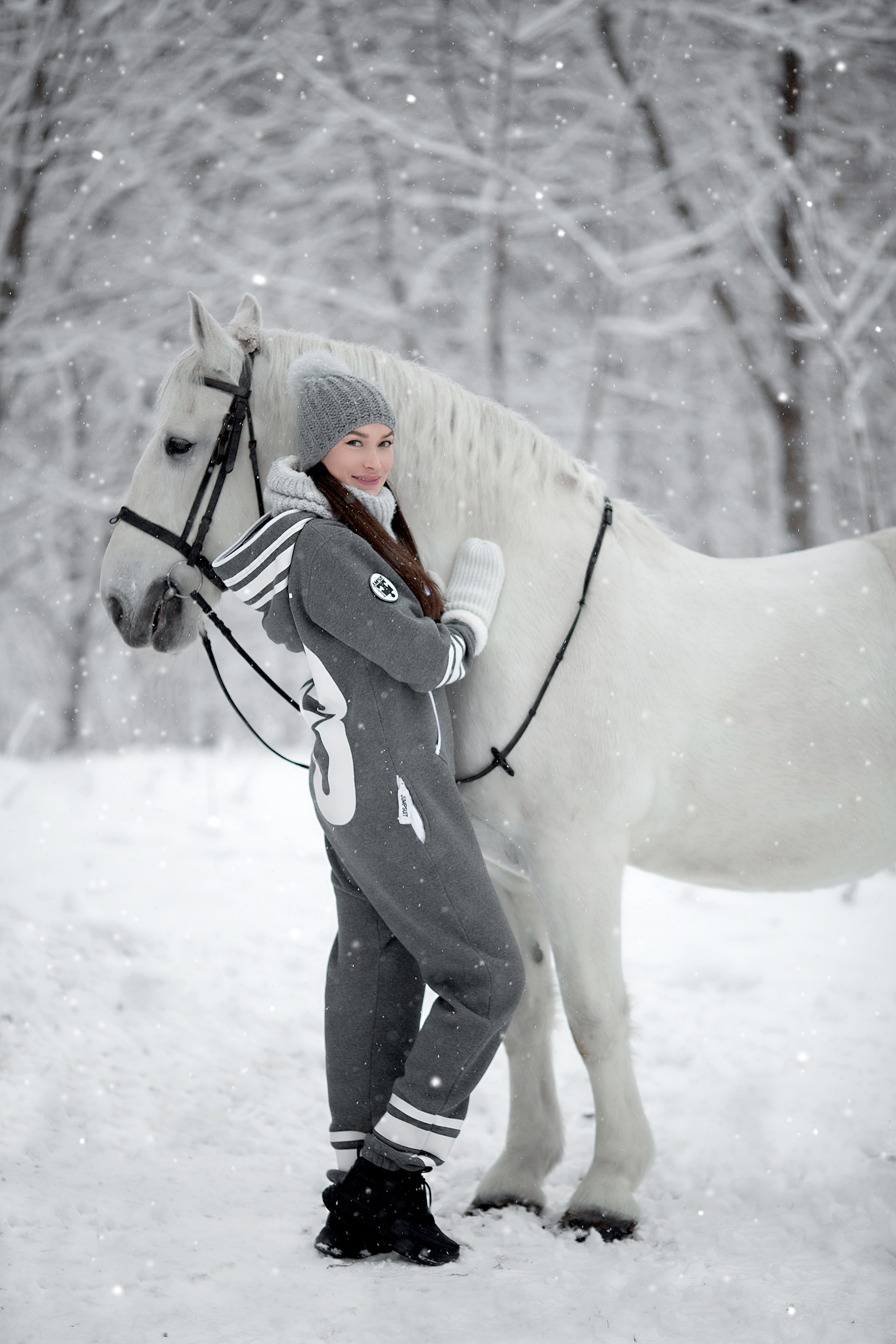 Эльвира и Воробей. Фотосессия с лошадьми в Нижнем Новгороде