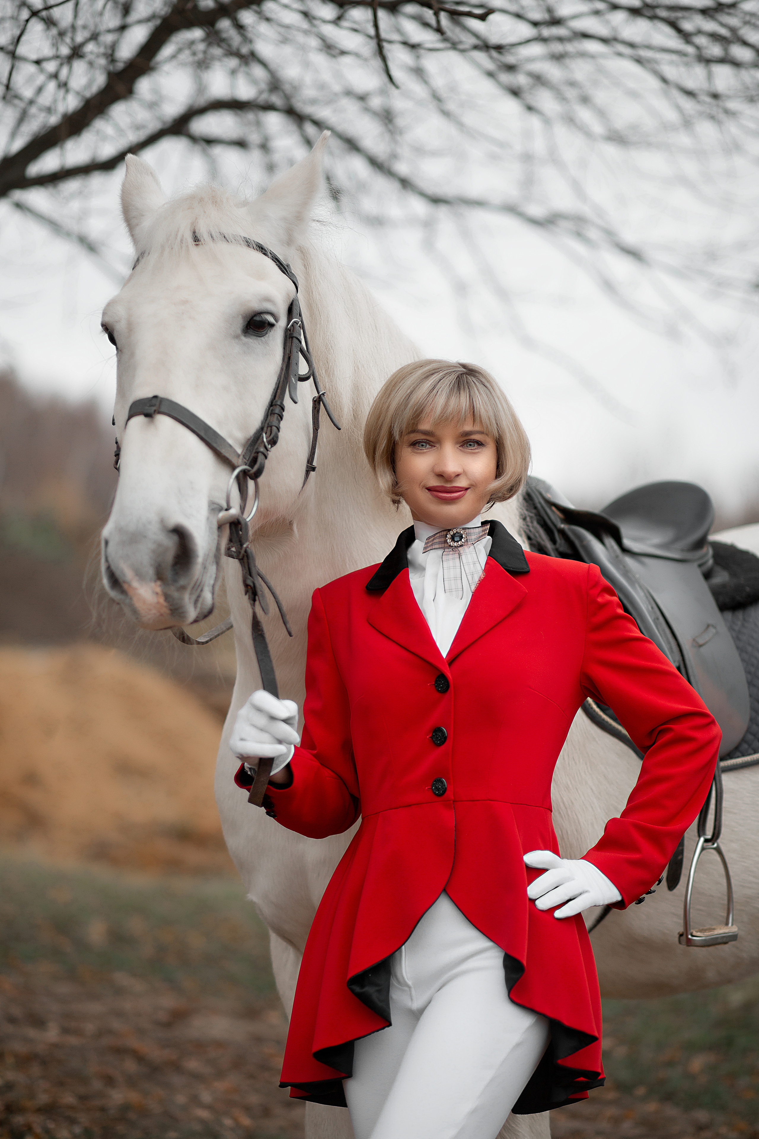 Наталья и Воробей. Фотосессия с лошадьми в Нижнем Новгороде