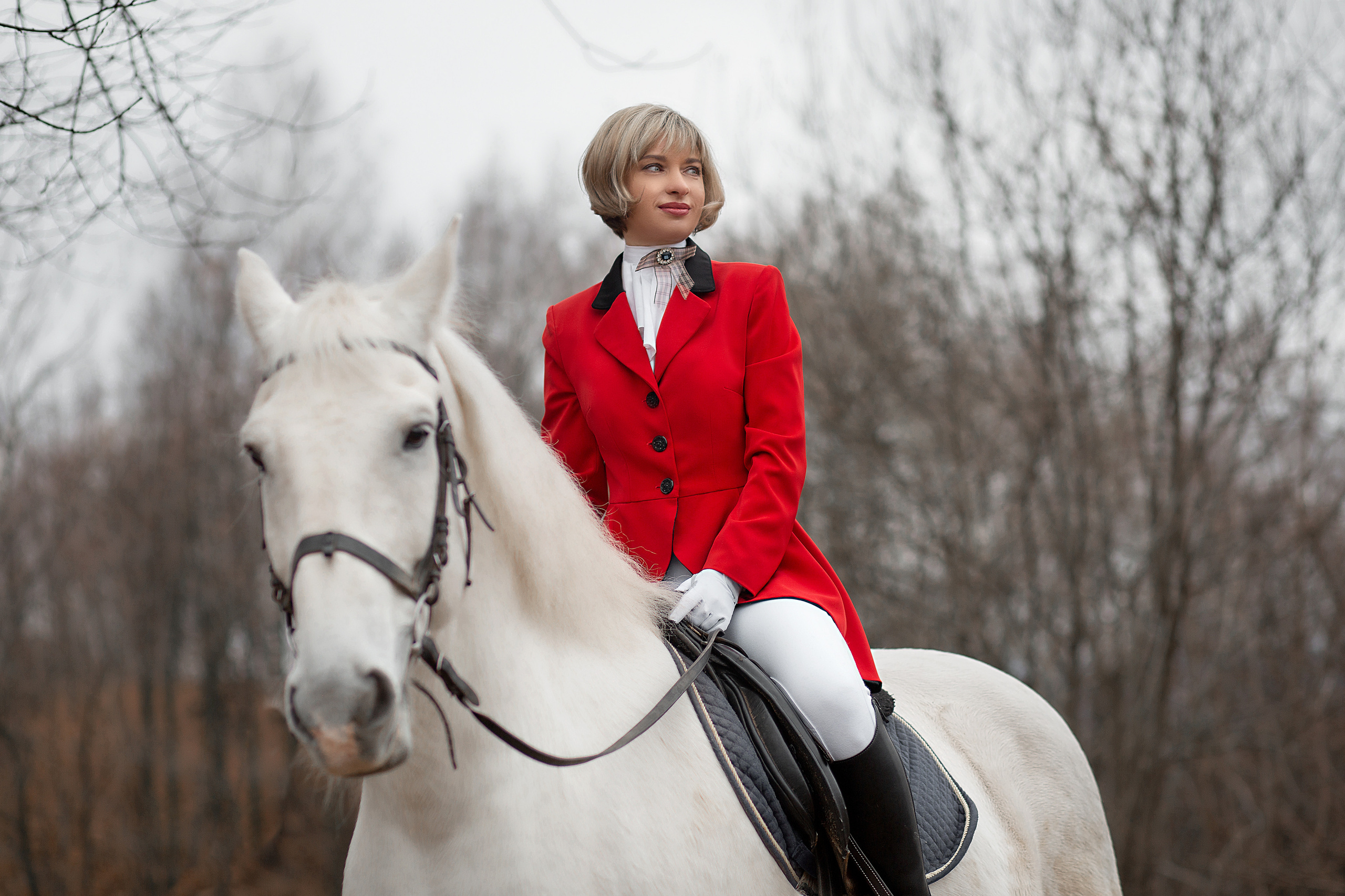 Наталья и Воробей. Фотосессия с лошадьми в Нижнем Новгороде