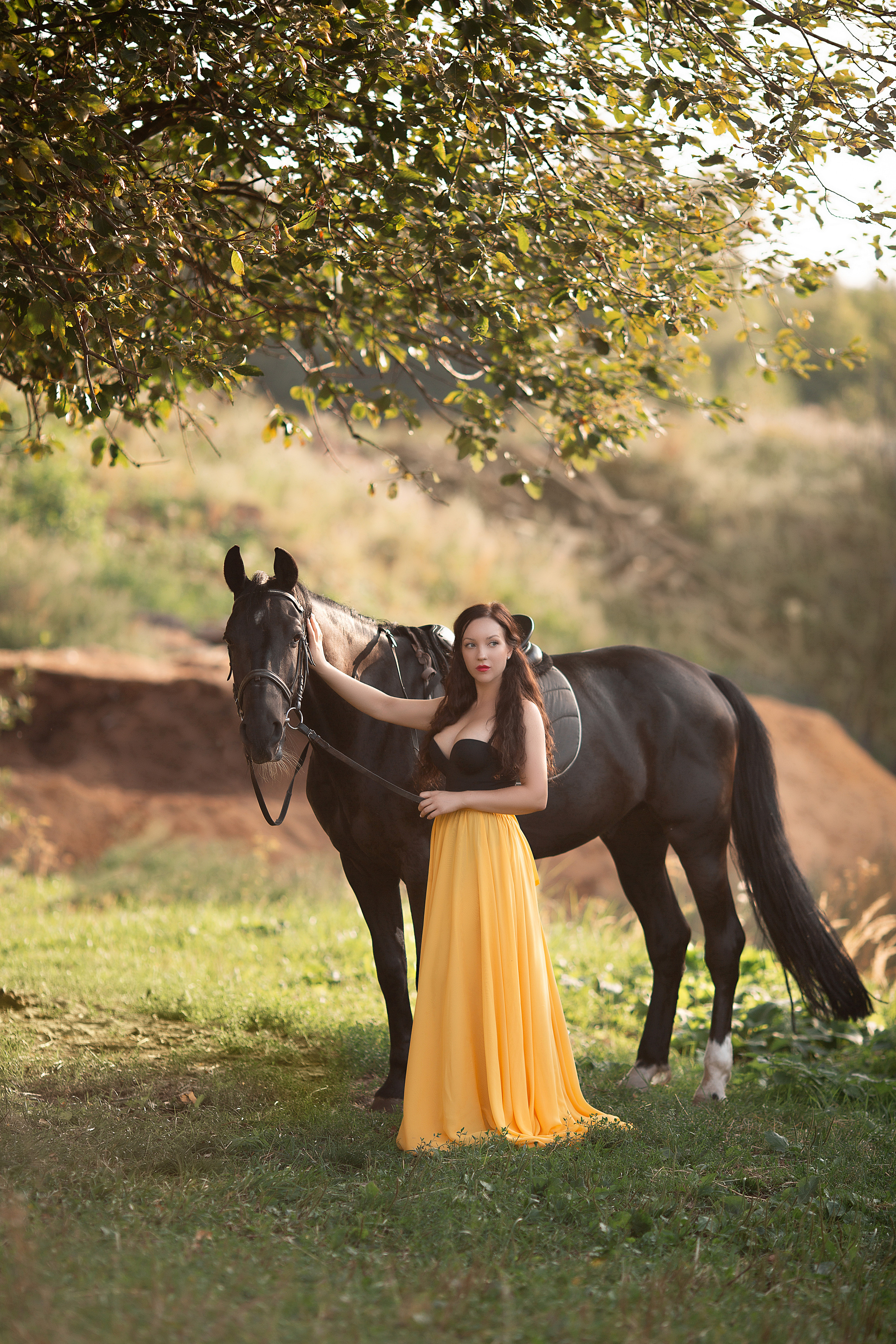 Фотосессия Светланы и Барса. Фотосессия с лошадьми в Нижнем Новгороде