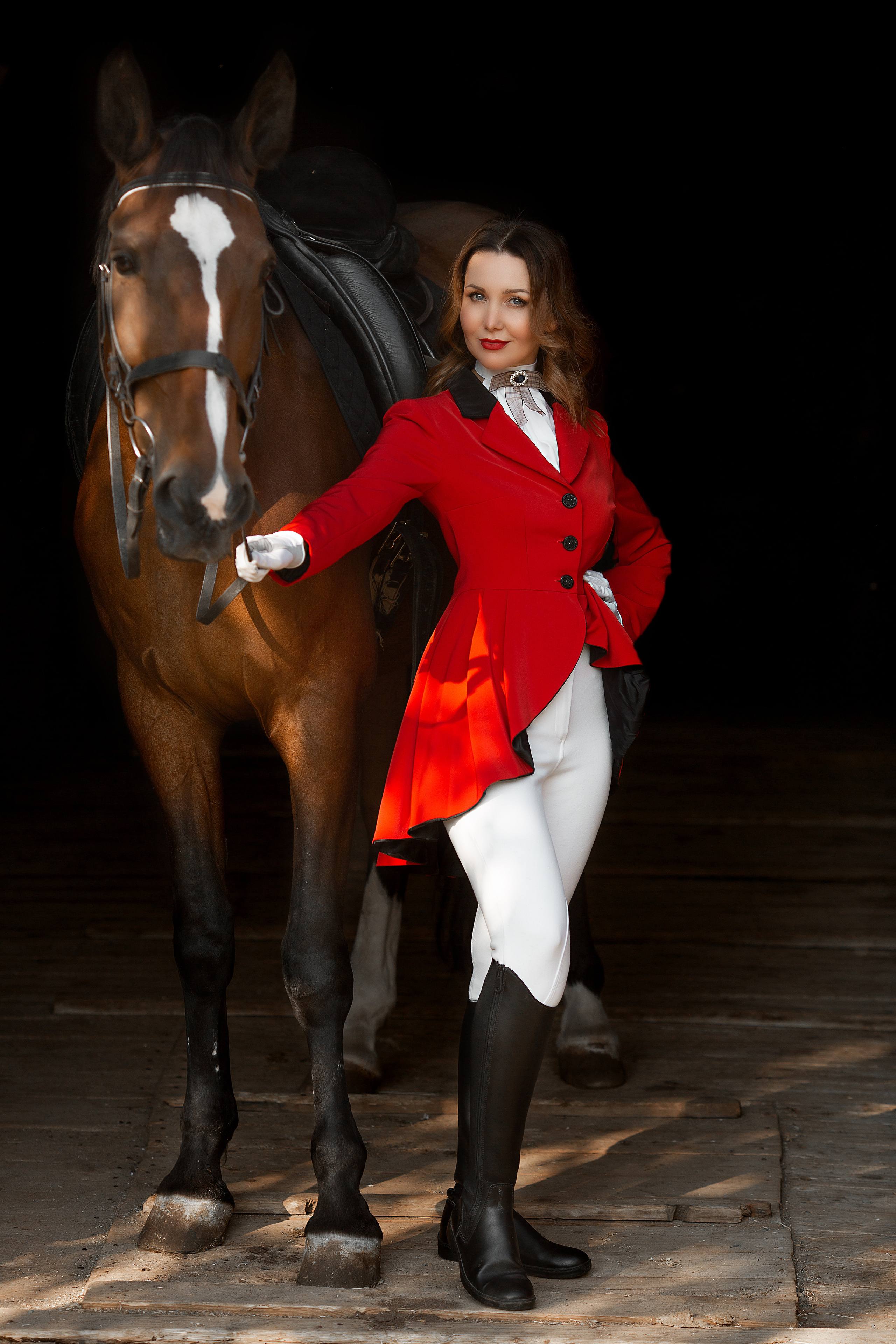 Фотосессия Натальи и Монетки. Фотосессия с лошадьми в Нижнем Новгороде