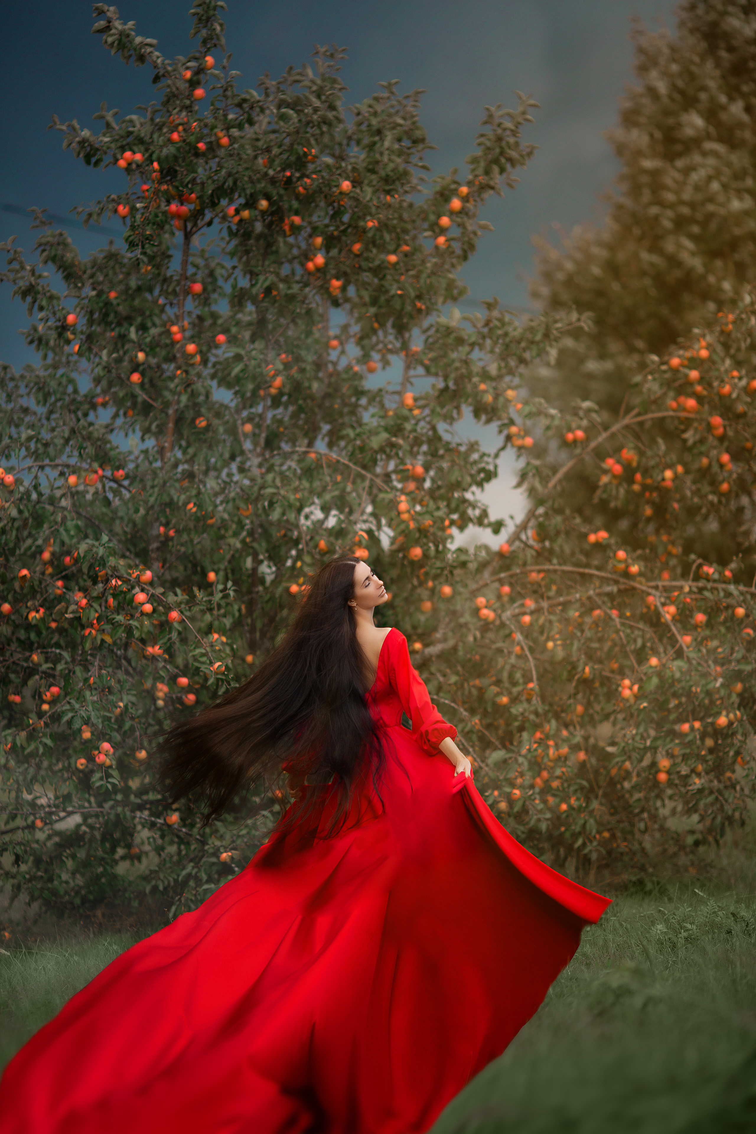 Диана и Пиноккио. Фотосессия с лошадьми в Нижнем Новгороде