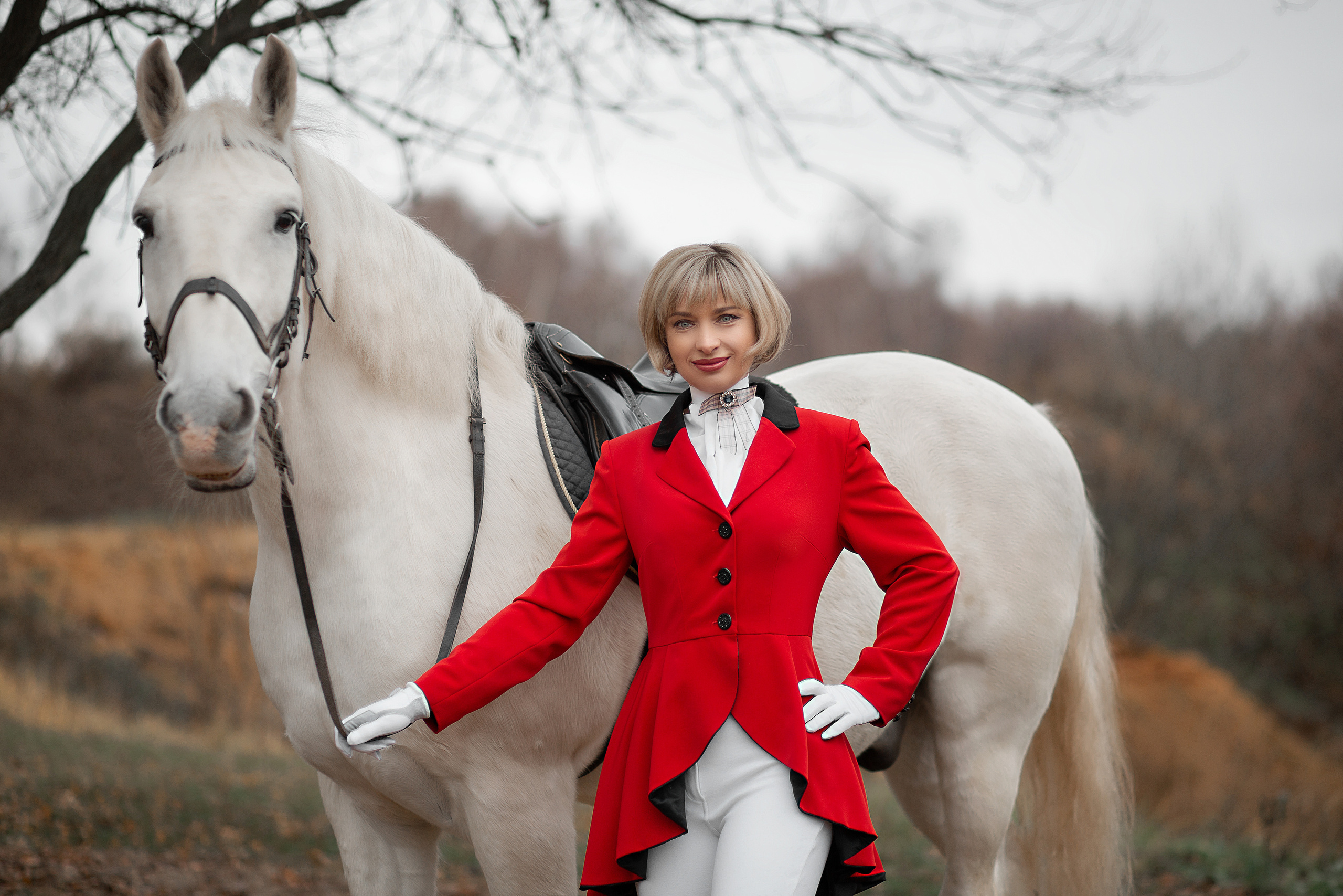 Наталья и Воробей. Фотосессия с лошадьми в Нижнем Новгороде