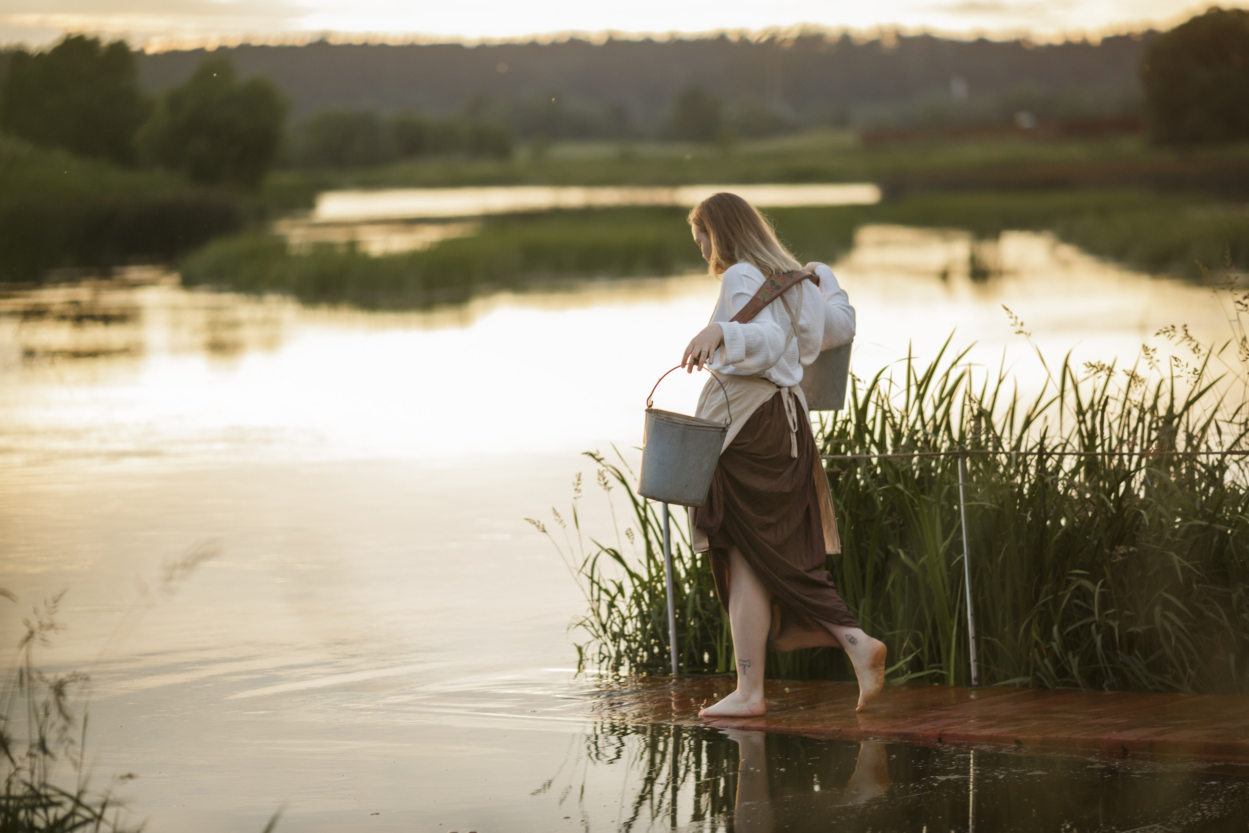 Фотопроект «Стирка на деревне». Фотограф Олеся Бакалина