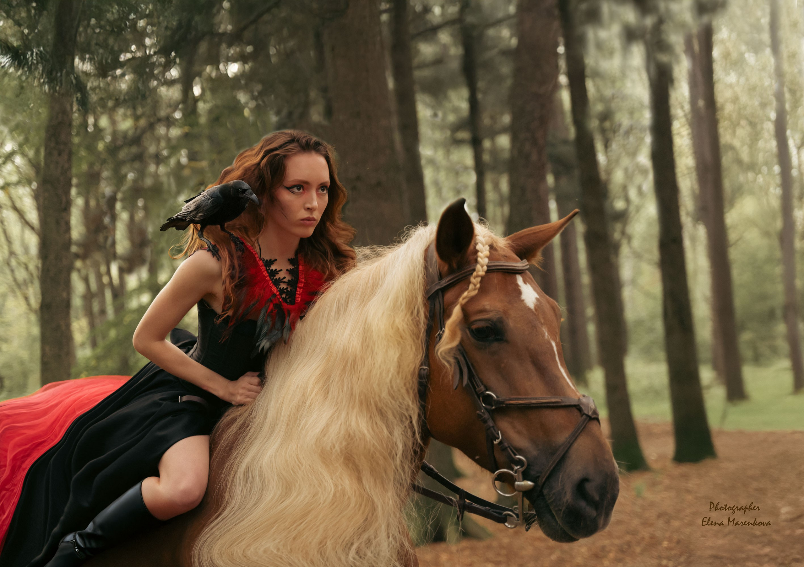 Портретный фотограф в Москве Елена Маренкова