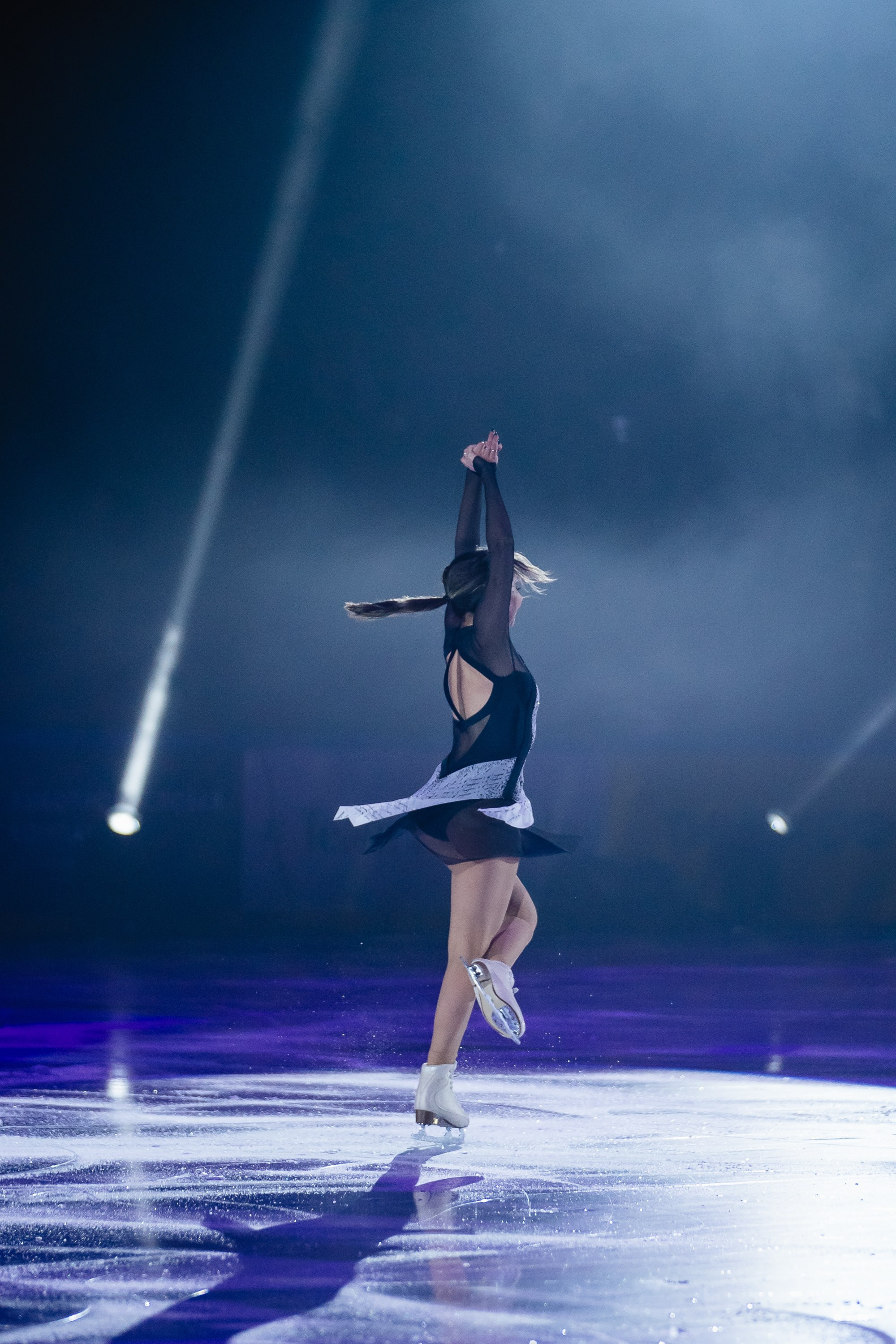 Шоу «Чемпионы на льду» в Новосибирске. Воробьева Ксения — Спортивный и танцевальный фотограф Новосибирск