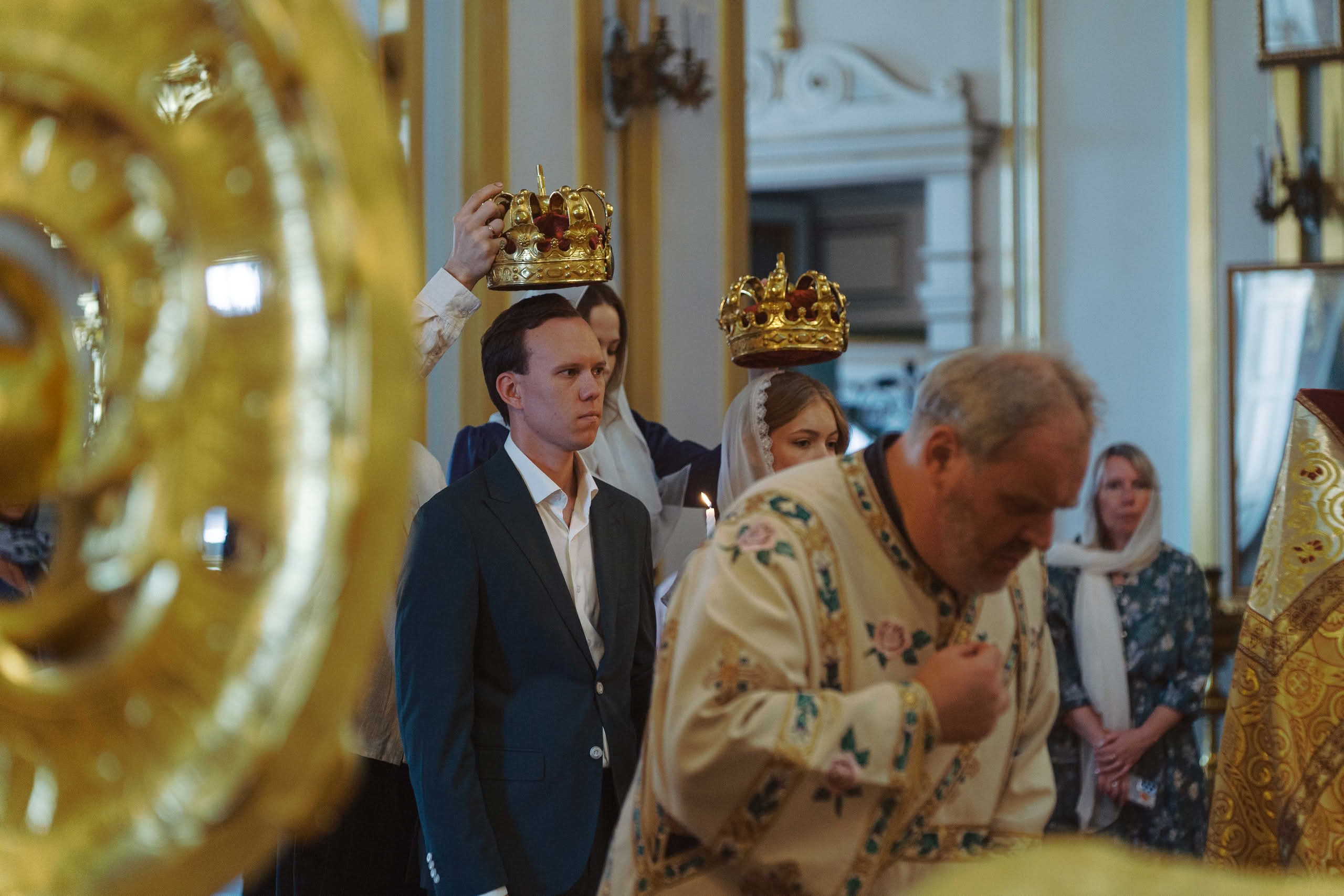 Венчание в Николо-Богоявленском морском соборе СПб