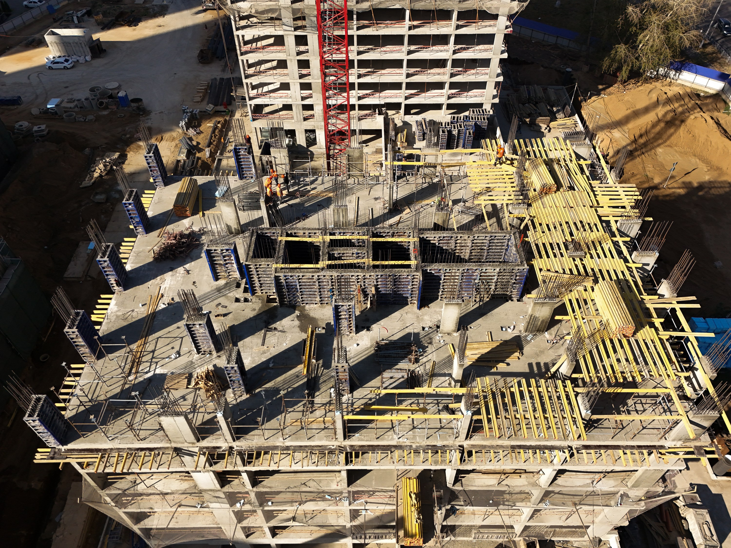 Архитектура и недвижимость. Ход строительства. Съемка с дрона. Профессиональное решение для частных лиц и бизнеса