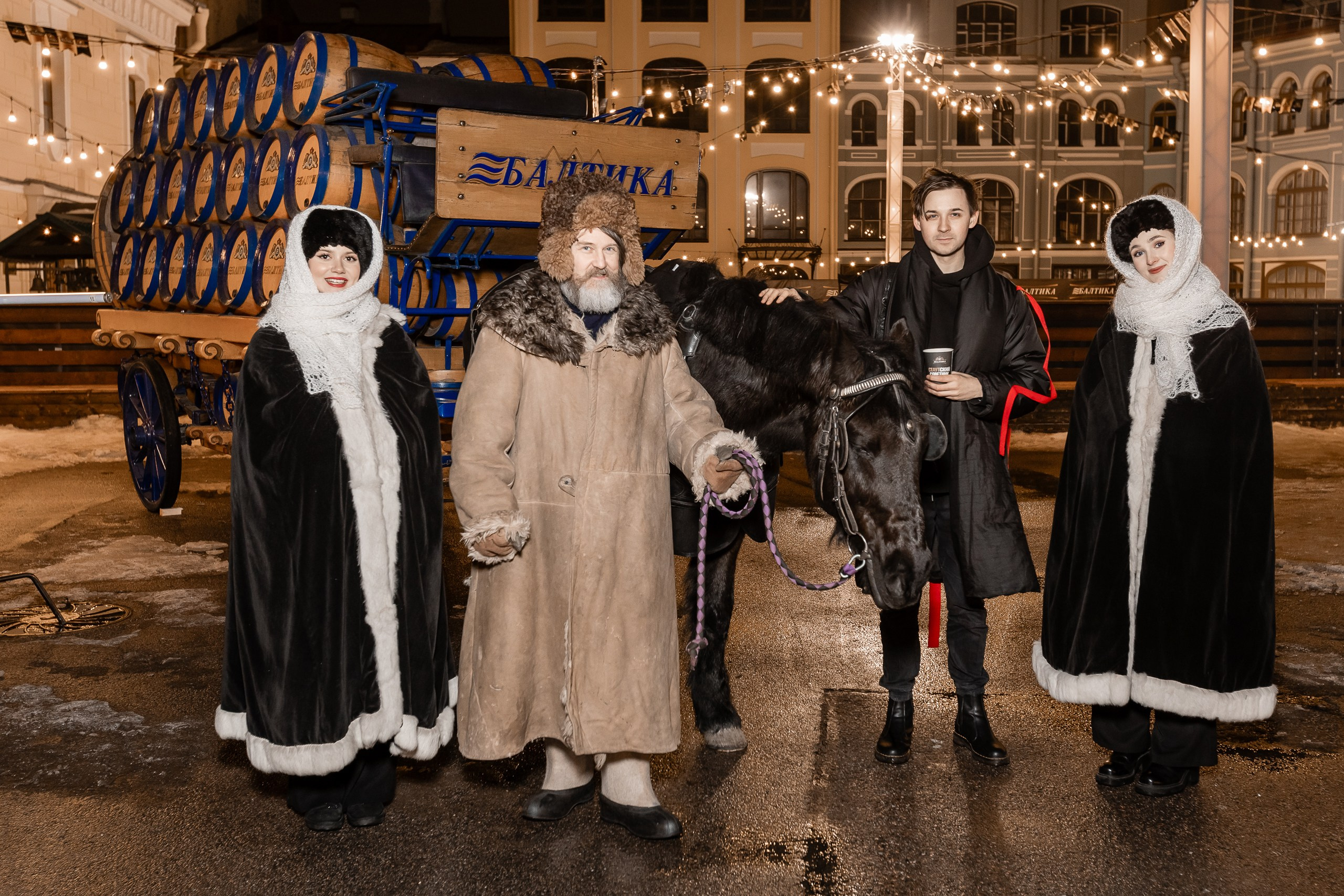Репортажная фотосъемка с Имперских катаний от компании Балтика. Фотограф в Санкт-Петербурге — Сергей Петров