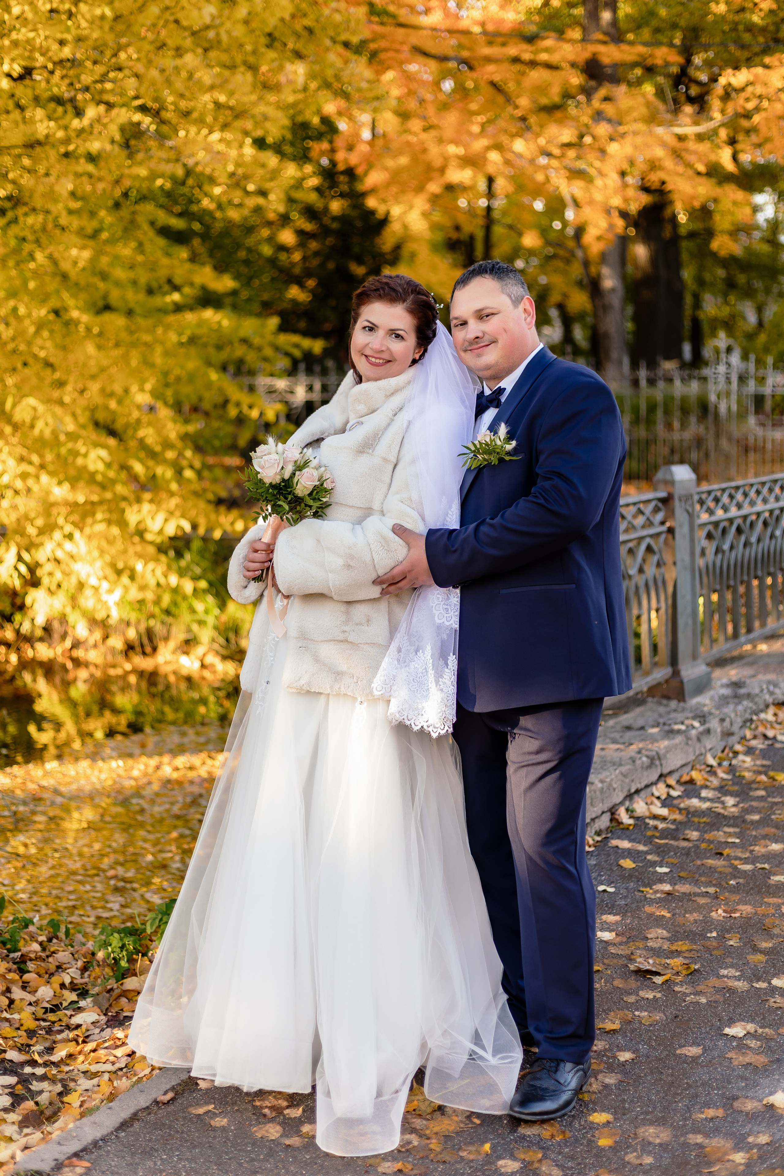 Идеи для свадебной осенней фотосессии