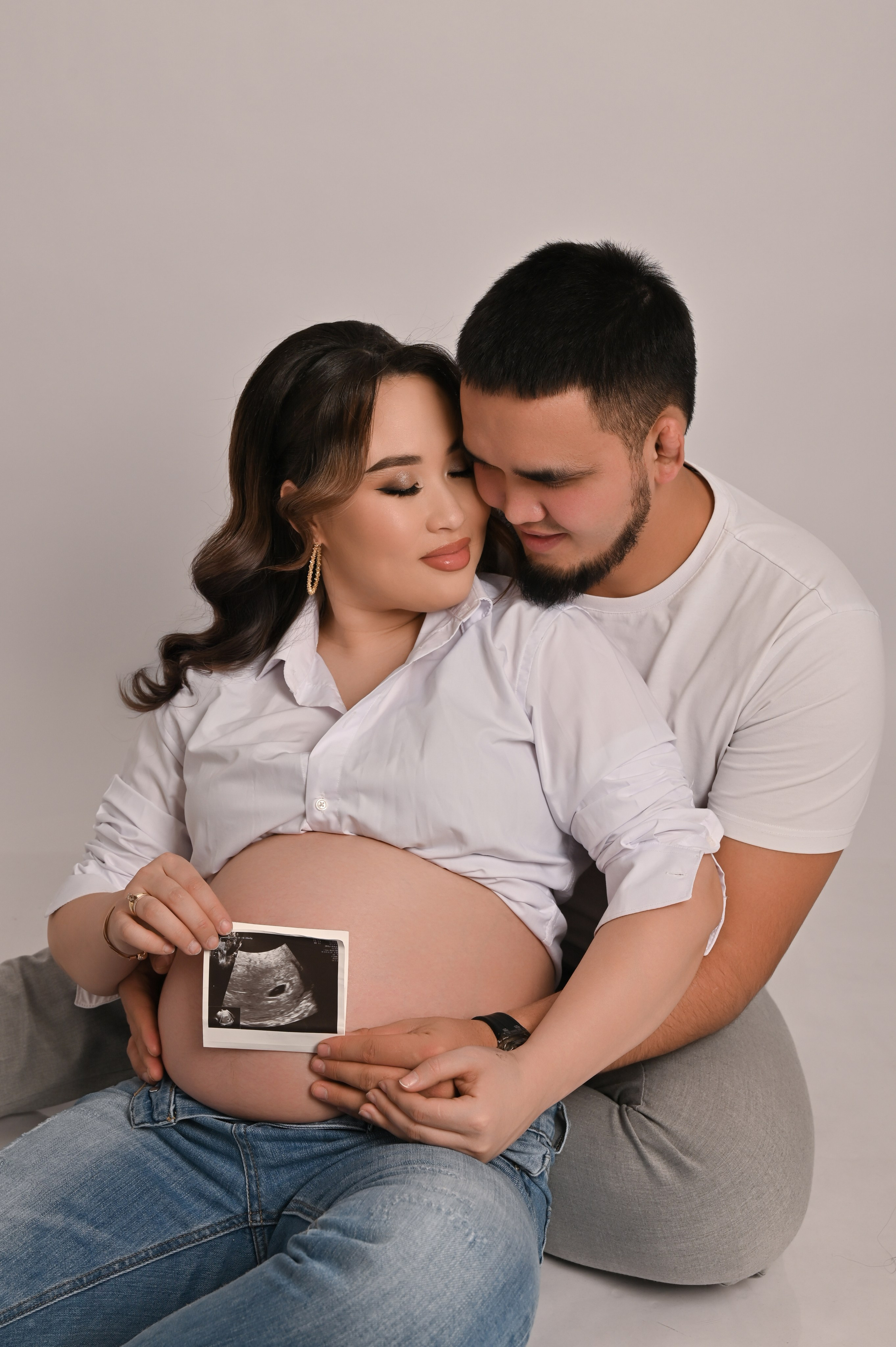 Аяжан и Данияр беременность. Фотограф Новорожденных и семейный Элла Огай г. Сатпаев