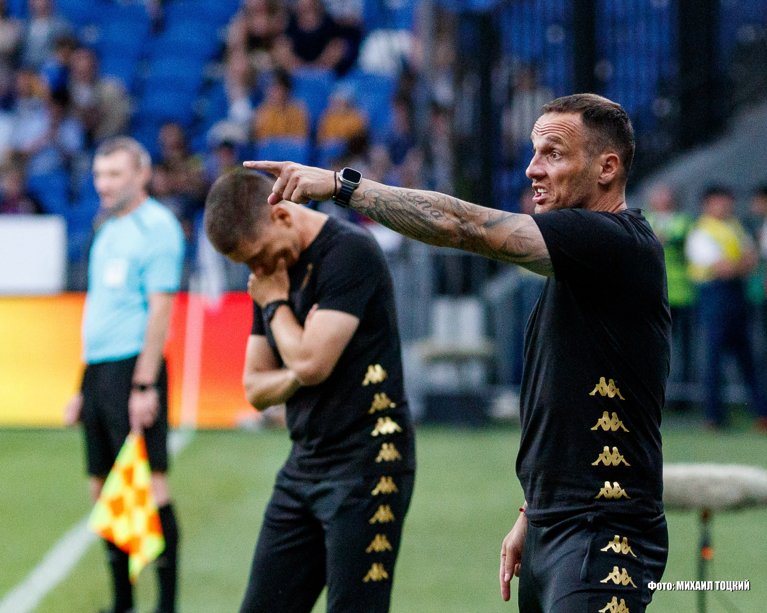 Фоторепортаж. ФК Динамо — ФК Партизан. Михаил Тоцкий портретный и репортажный фотограф в Москве