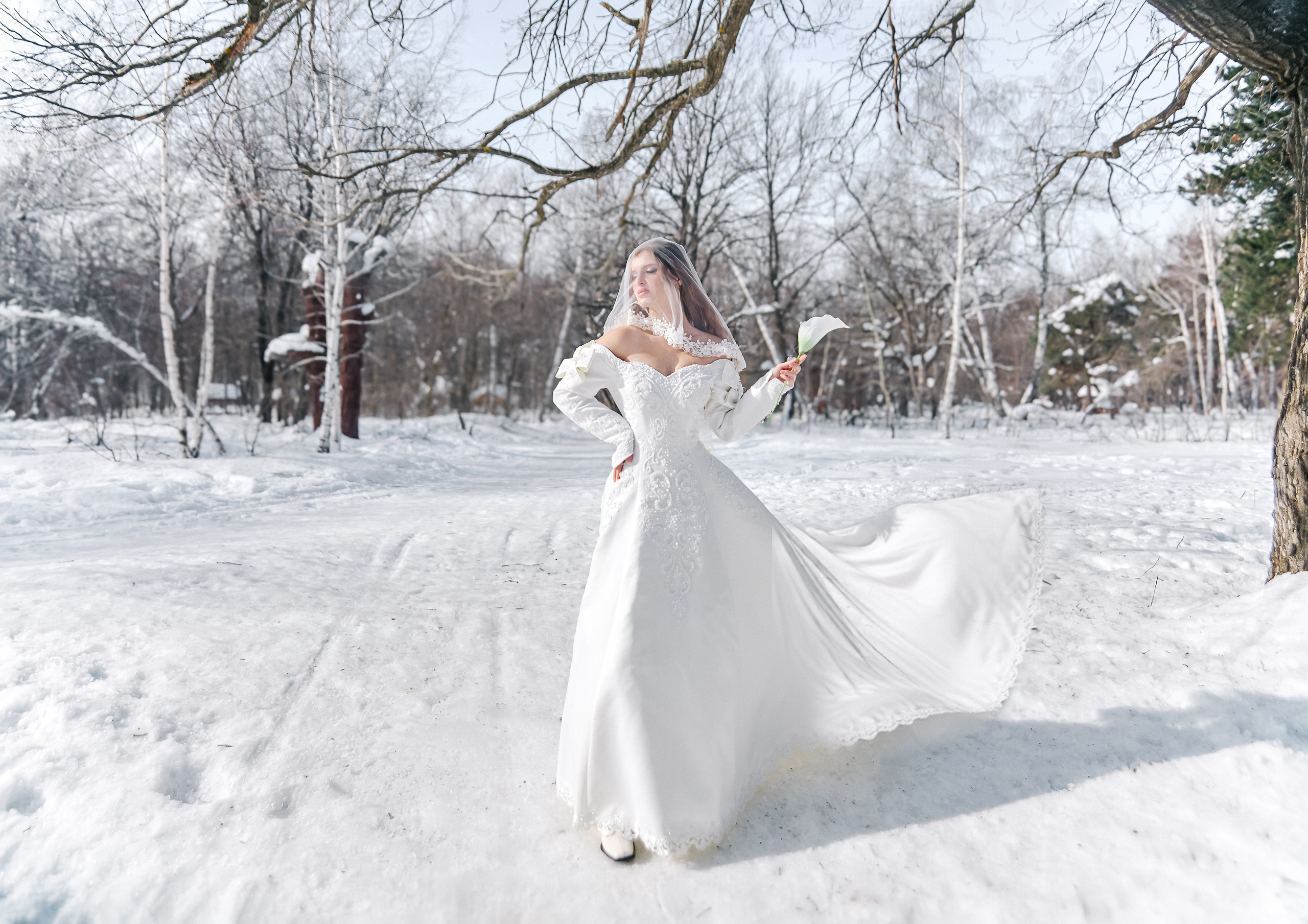 Свадебная фотосессия для зарубежного свадебного выпуска Французского журнала MALVIE. Свадебный фотограф в Москве Оксана Анциферова, Саратов и Энгельс