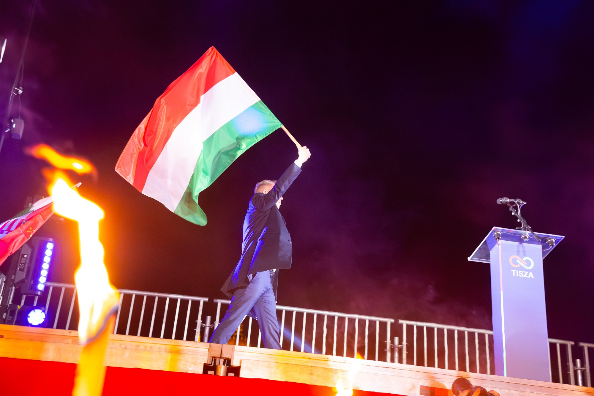 TISZA Victory Night, Hungary 2026. Photographer in Budapest — Yura Knyazev