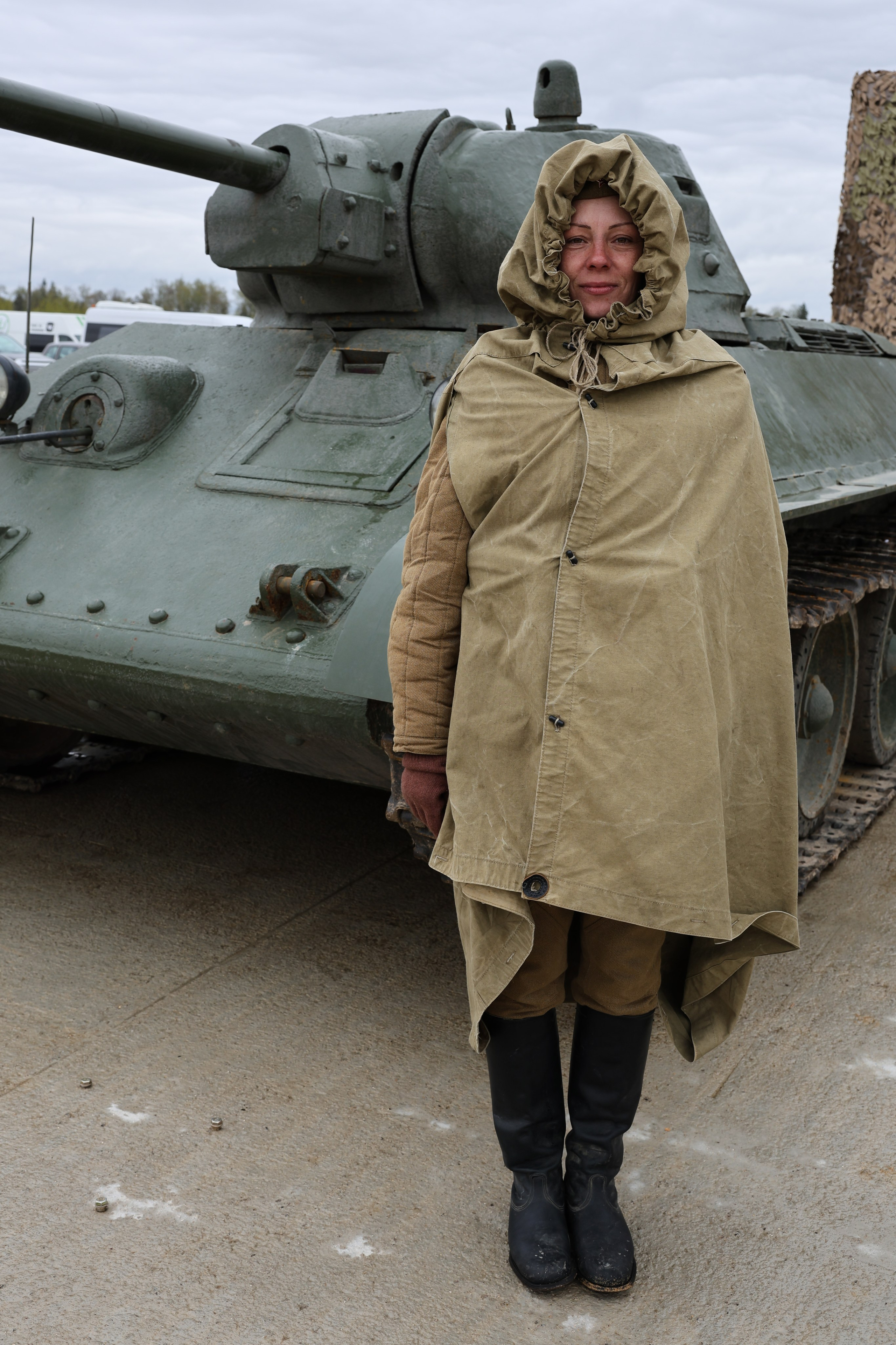 Охрана танка во времена Великой Отечественной войны