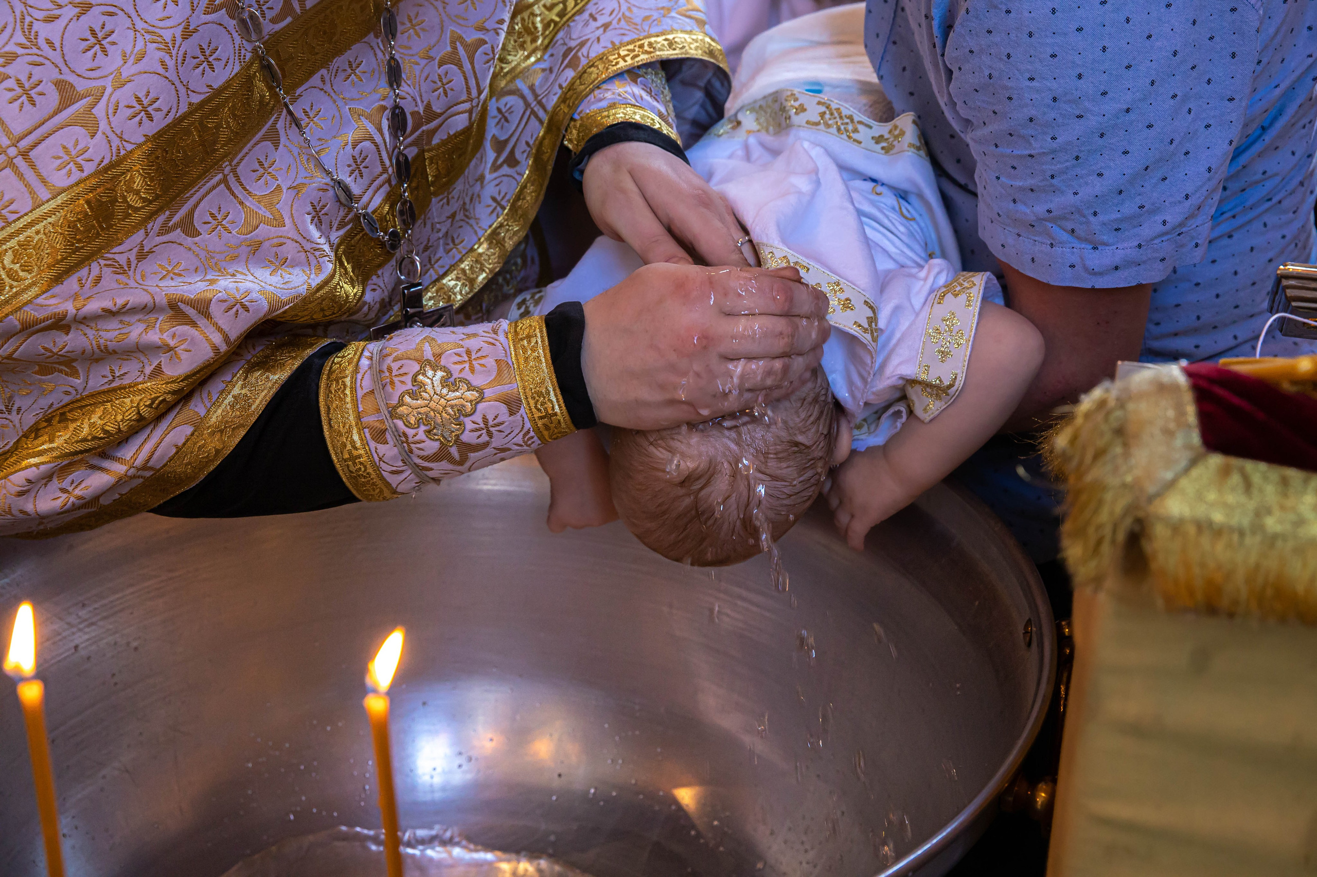 Мл. Кирилл. Крещение в Чесменской церкви. ФОТОГРАФ РАДОСТИ Фотосессия в студии СПб. Портретный фотограф — Юрий Торлопов