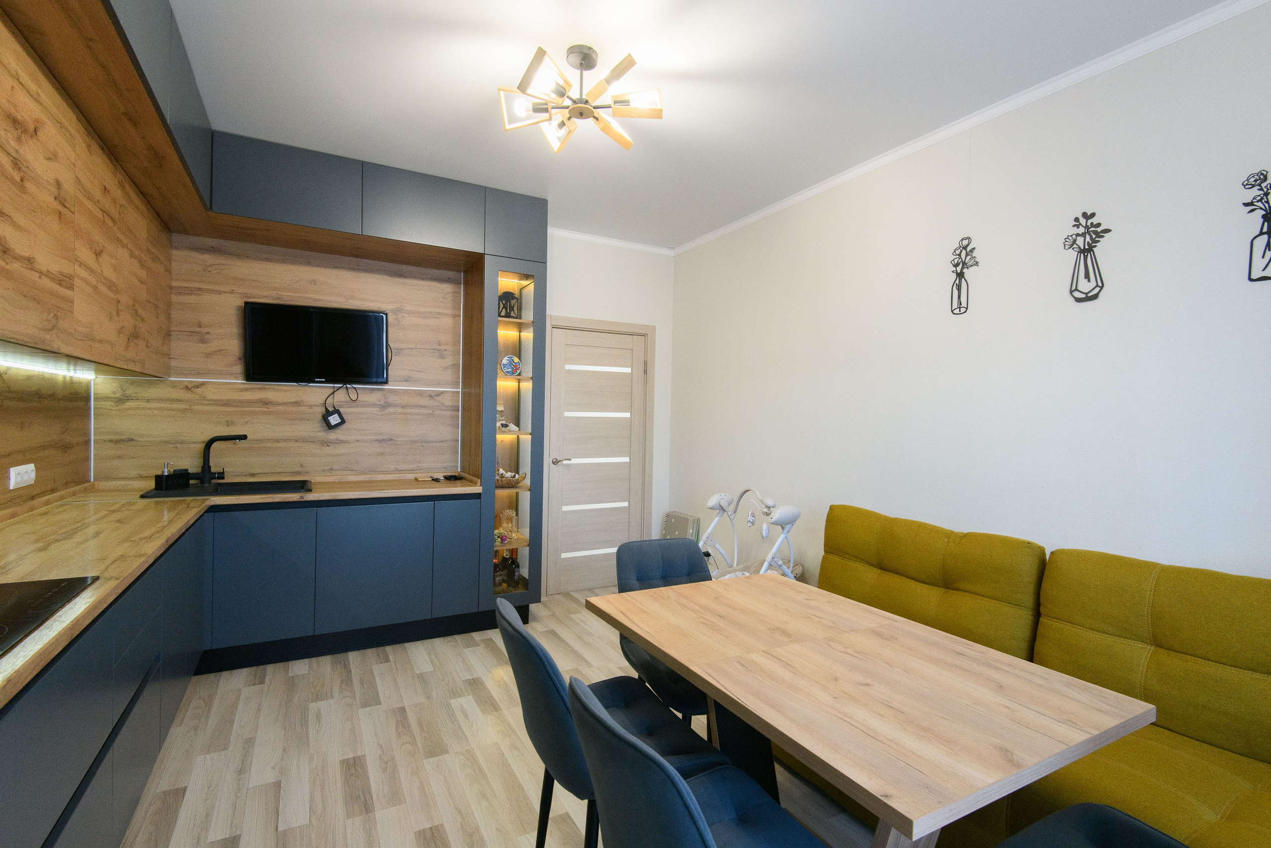 Интерьер трехкомнатной квартиры в Ростове фотографии для сайта недвижимости. Профессиональная фотосъемка. Ростов-на-Дону