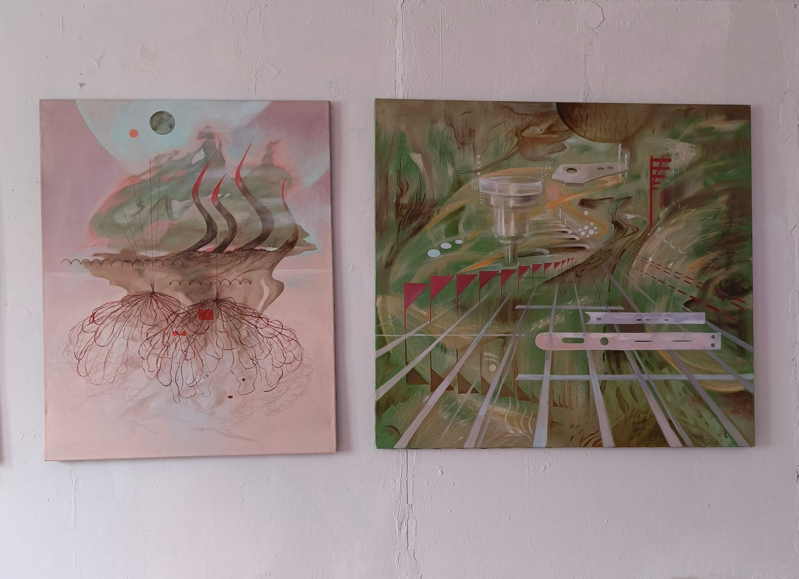 Светлана Соколовская (Орша, Беларусь). Выставочная АРТ резиденция " ЯБЛОКО»