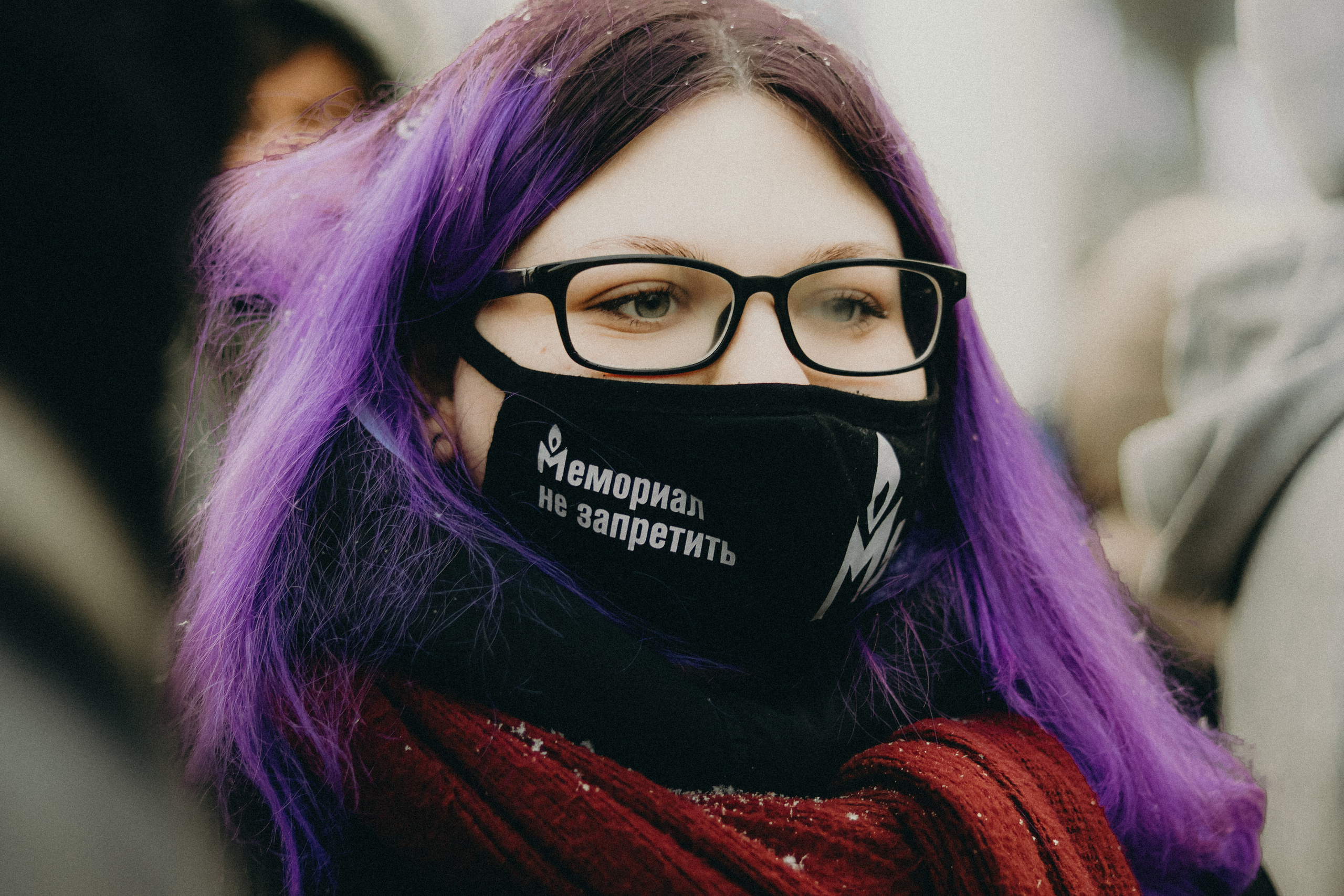 December 29th 2021: Liquidation of Memorial Human Rights Centre. Photographer in Israel Alice Milchin