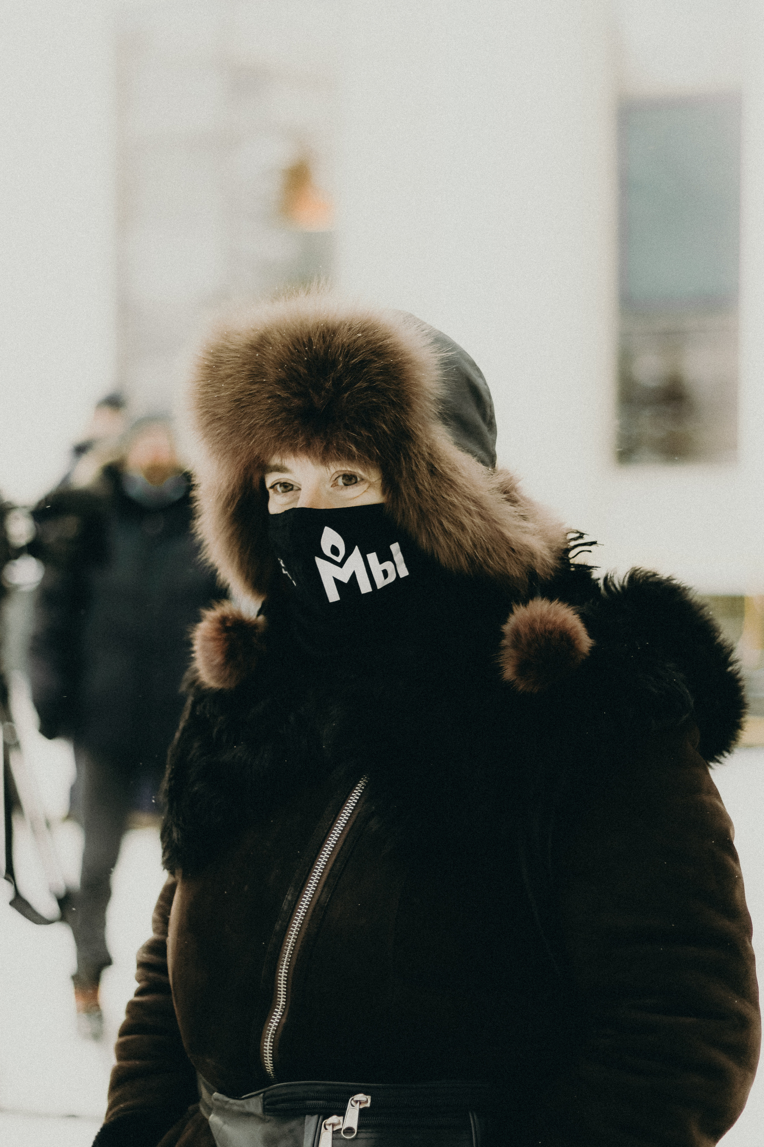 December 29th 2021: Liquidation of Memorial Human Rights Centre. Photographer in Israel Alice Milchin