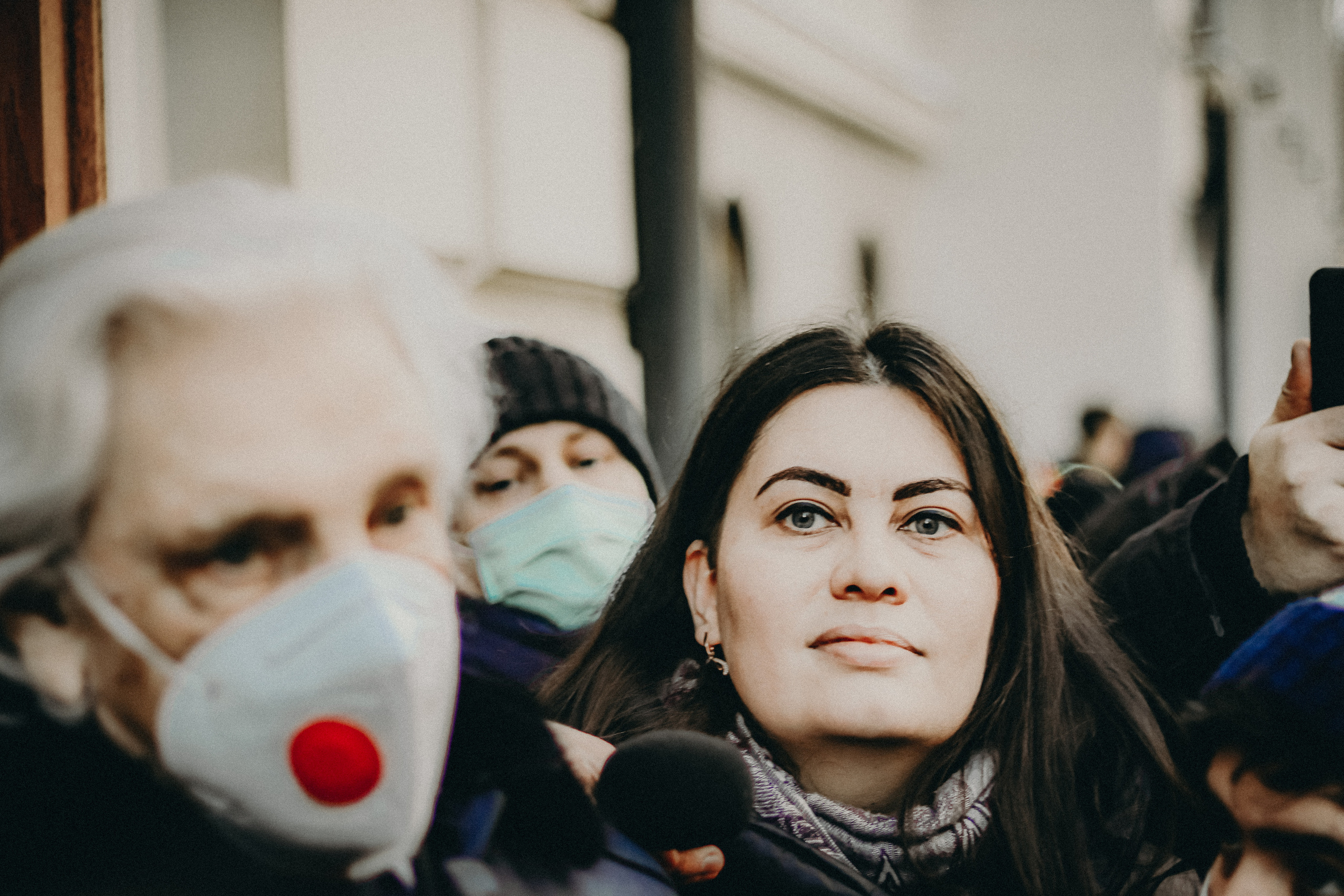 December 28th 2021: Liquidation of International Memorial. Photographer in Israel Alice Milchin