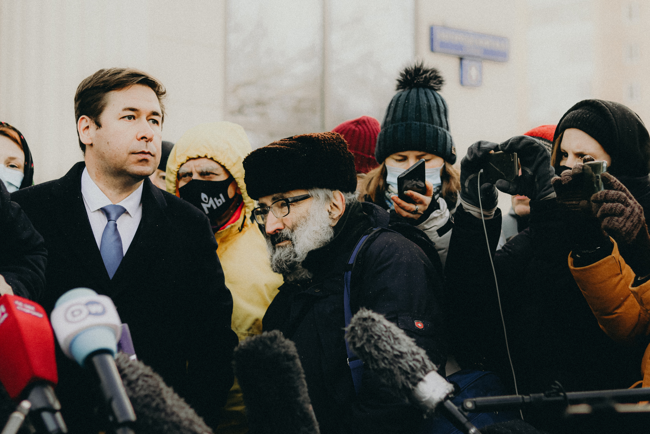 December 29th 2021: Liquidation of Memorial Human Rights Centre. Photographer in Israel Alice Milchin