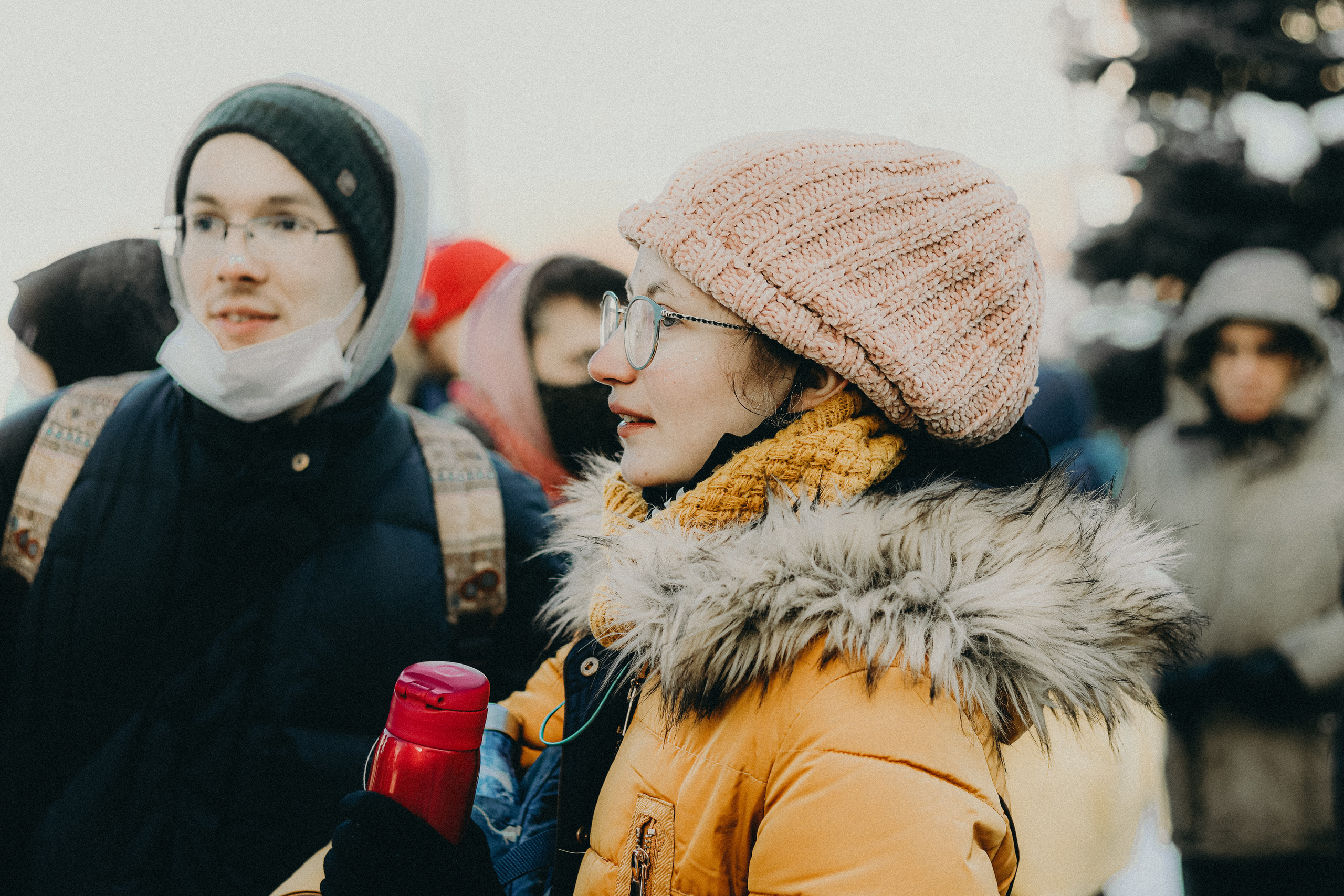 December 29th 2021: Liquidation of Memorial Human Rights Centre. Photographer in Israel Alice Milchin