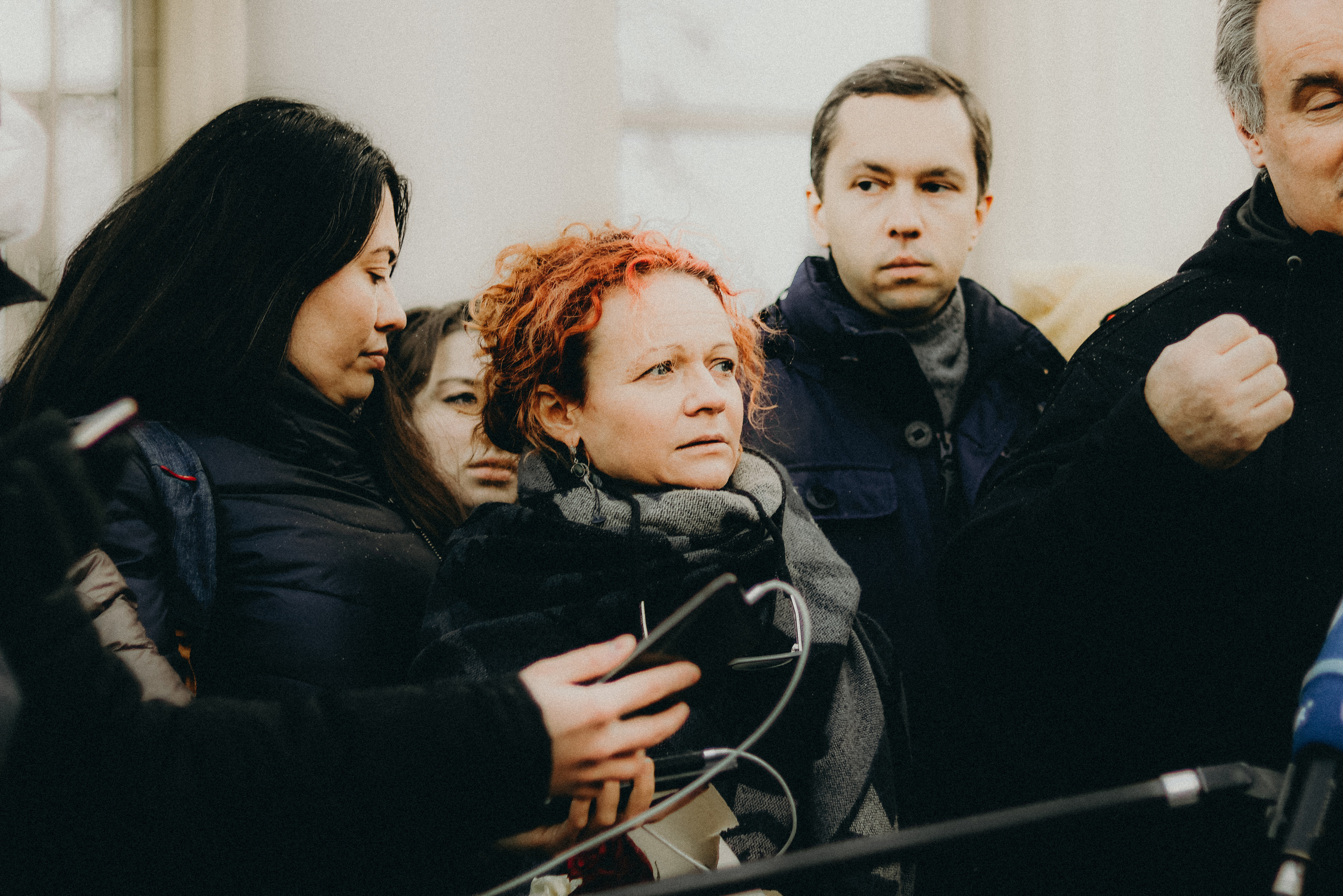 December 29th 2021: Liquidation of Memorial Human Rights Centre. Photographer in Israel Alice Milchin