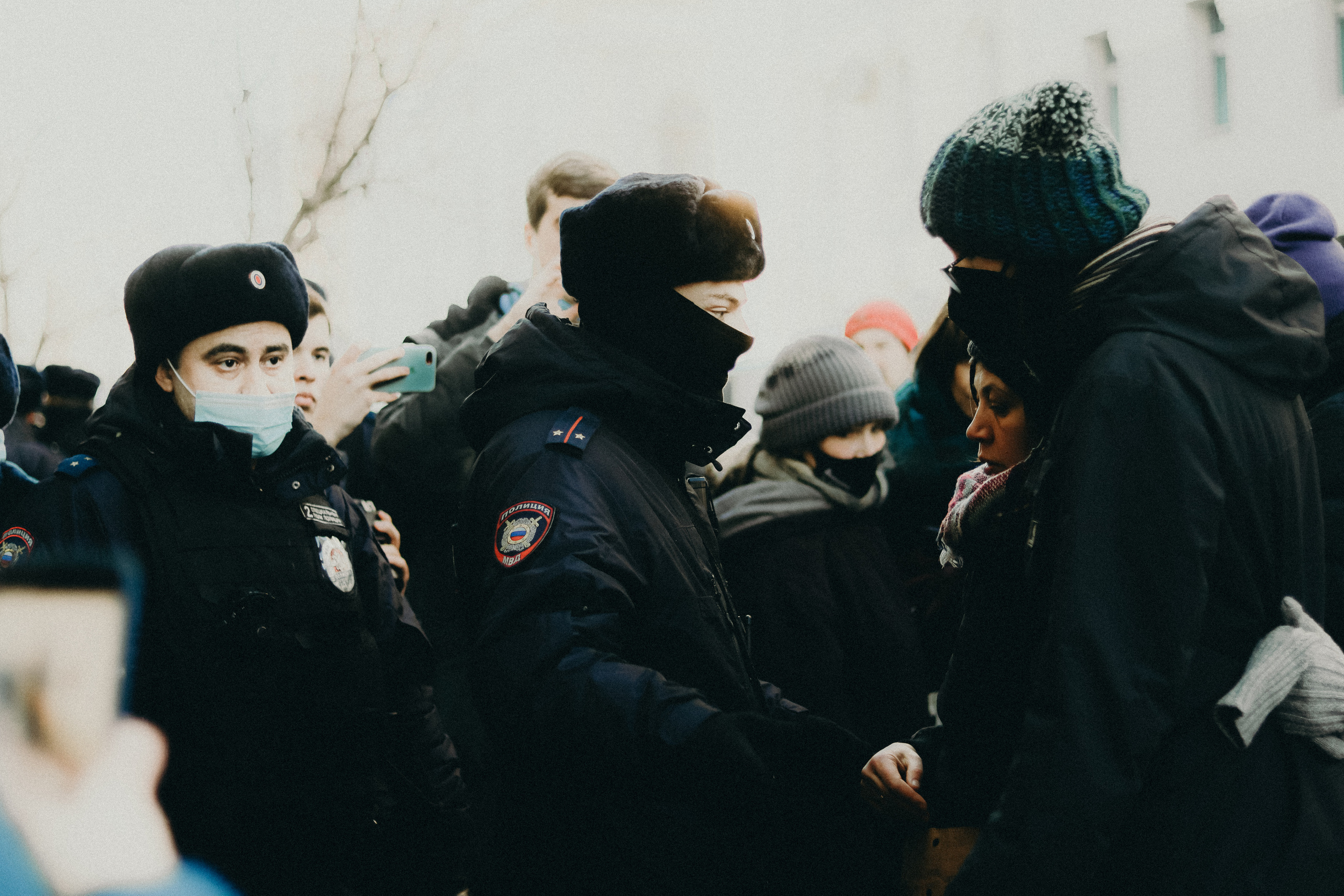 December 28th 2021: Liquidation of International Memorial. Photographer in Israel Alice Milchin