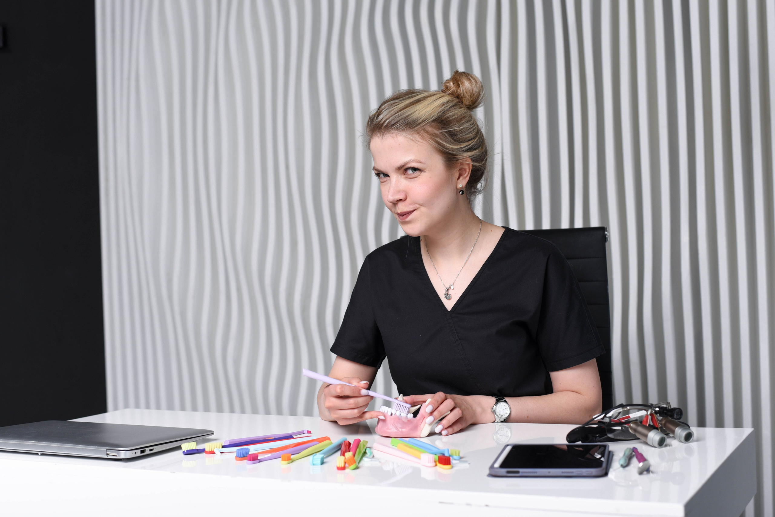 Студийная съемка для блога врача. Женский и семейный фотограф Людмила Богачкина