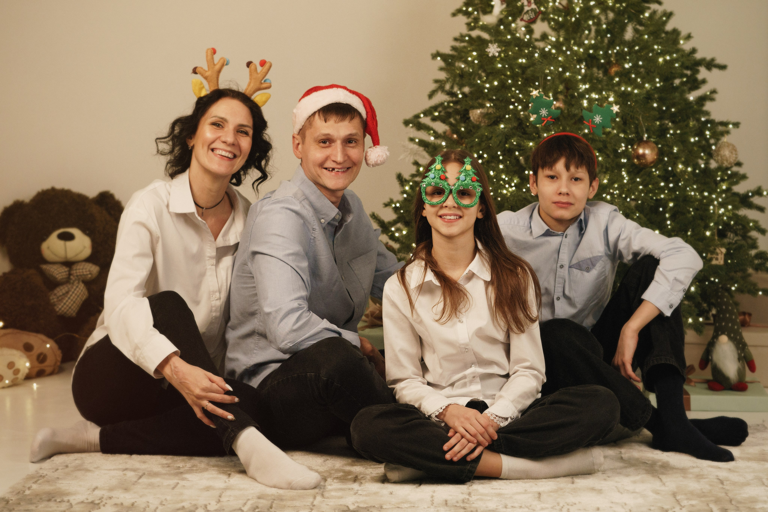 Новый год у нас в студии. Фотомастерская Воробьевых