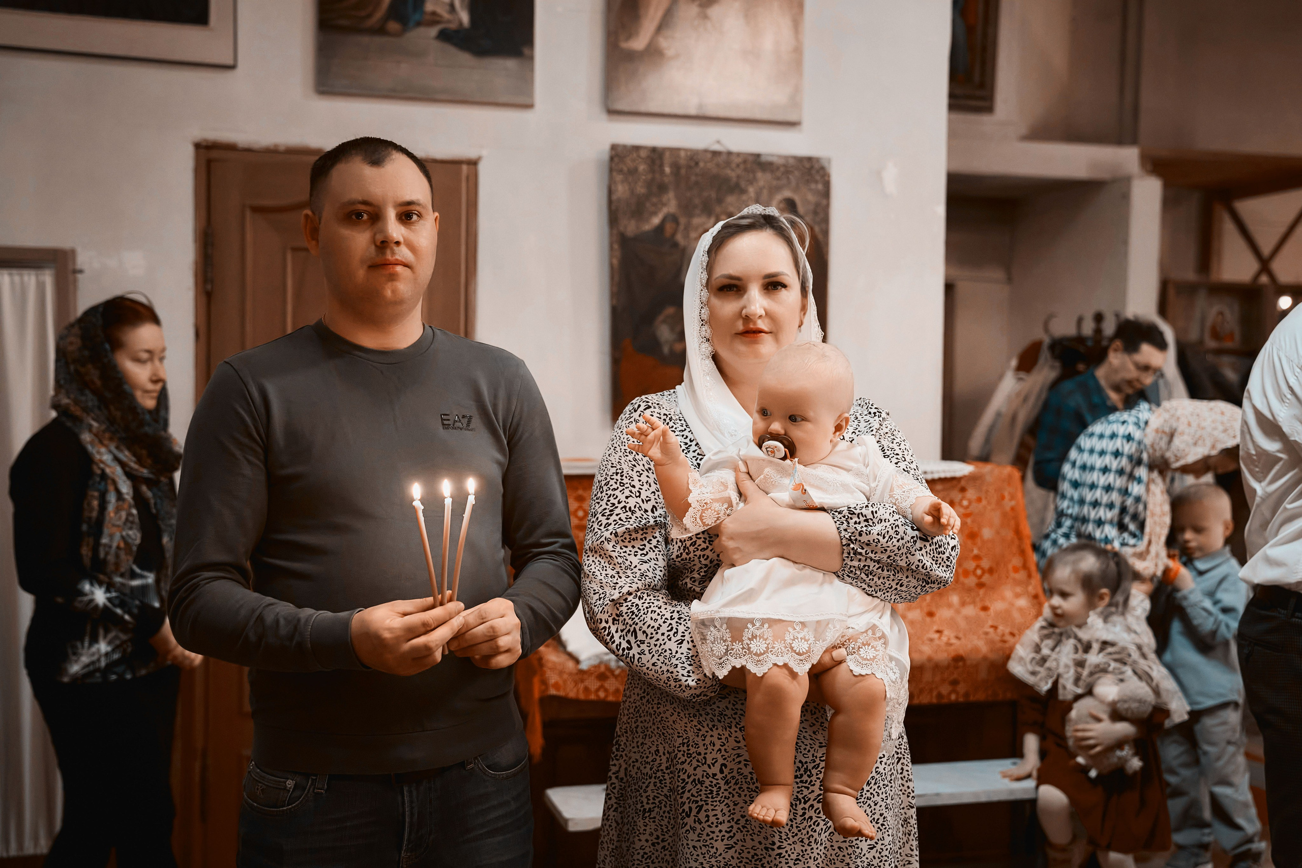 Крещение в Храме иконы Божией Матери «Утоли моя печали»