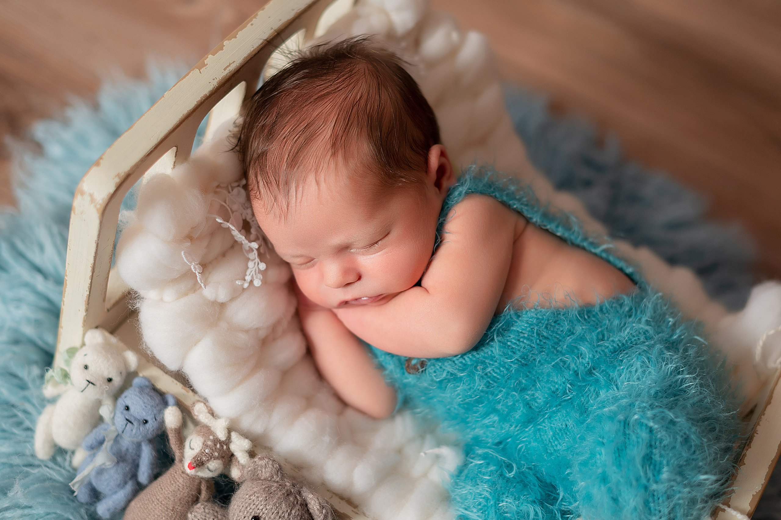 Крошечка Фёдор. Детский и семейный фотограф в Красноярске. Фотосессии новорожденных малышей до 1 месяца