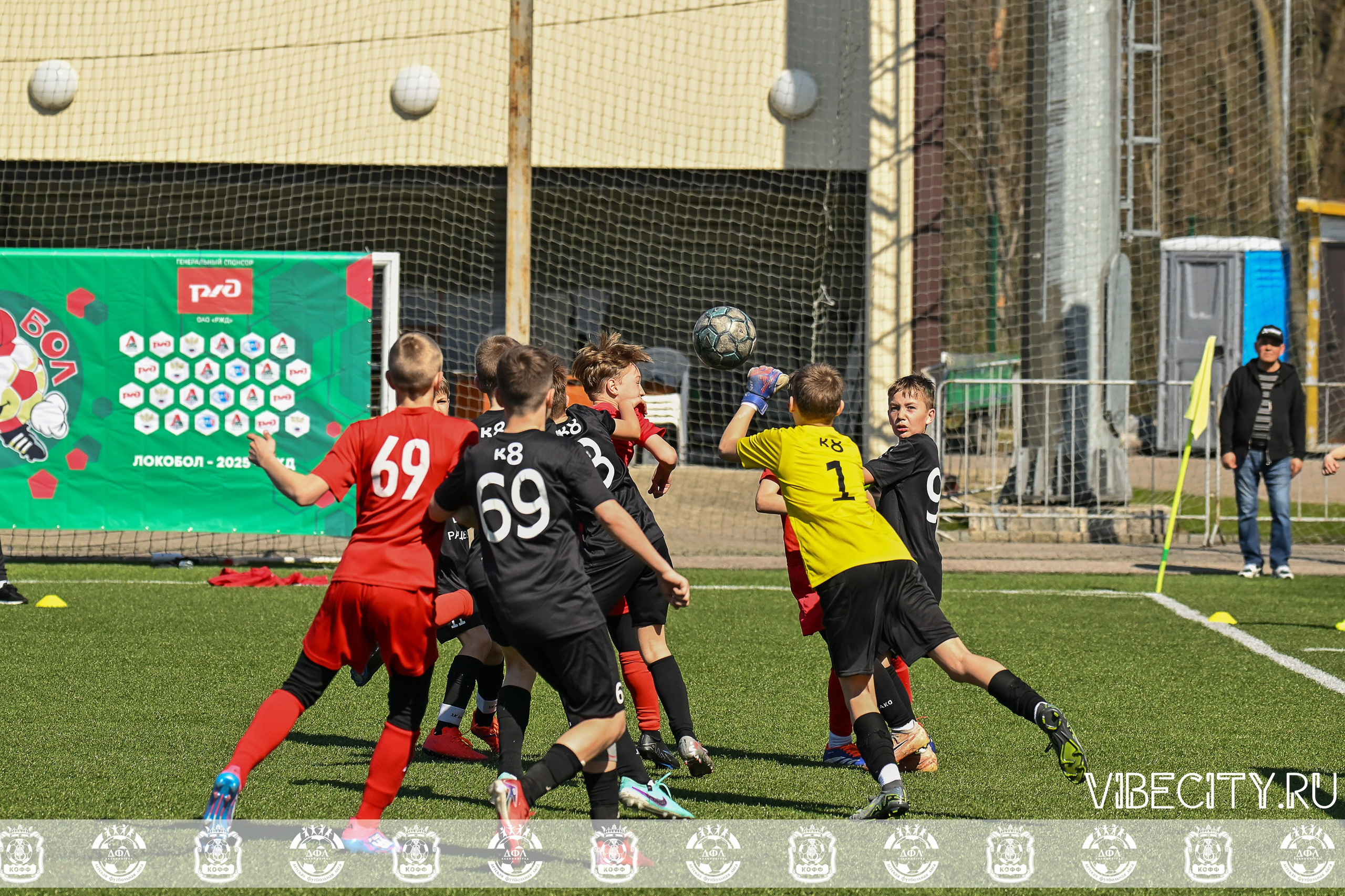 XIX Всероссийского футбольного турнира Локобол 2025 РЖД. VIBECITY.RU Вайб Сити Ру Фоторепортажи Фотоотчеты Калининград