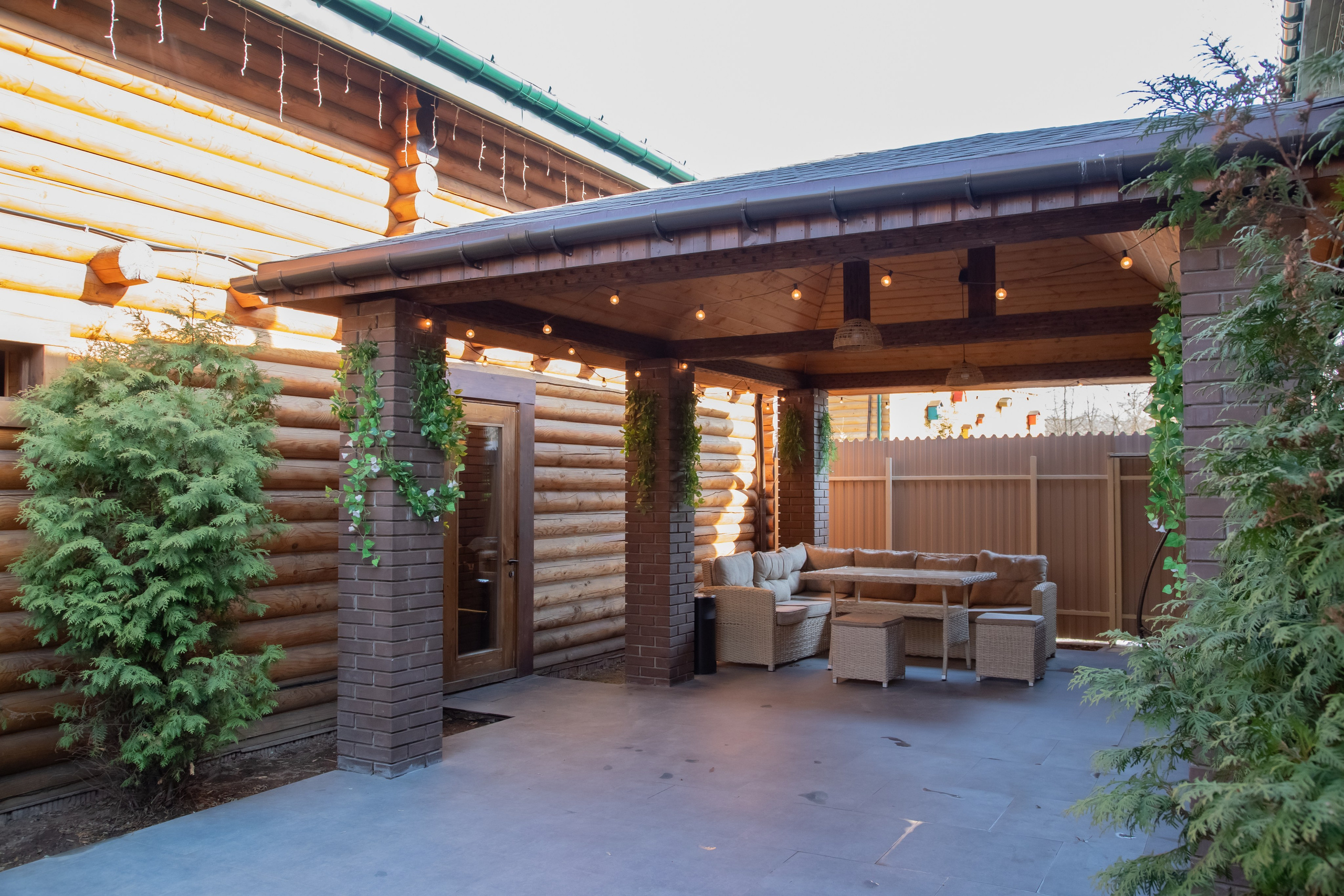 Дом «Охотничий». Банный комплекс «С легким паром»