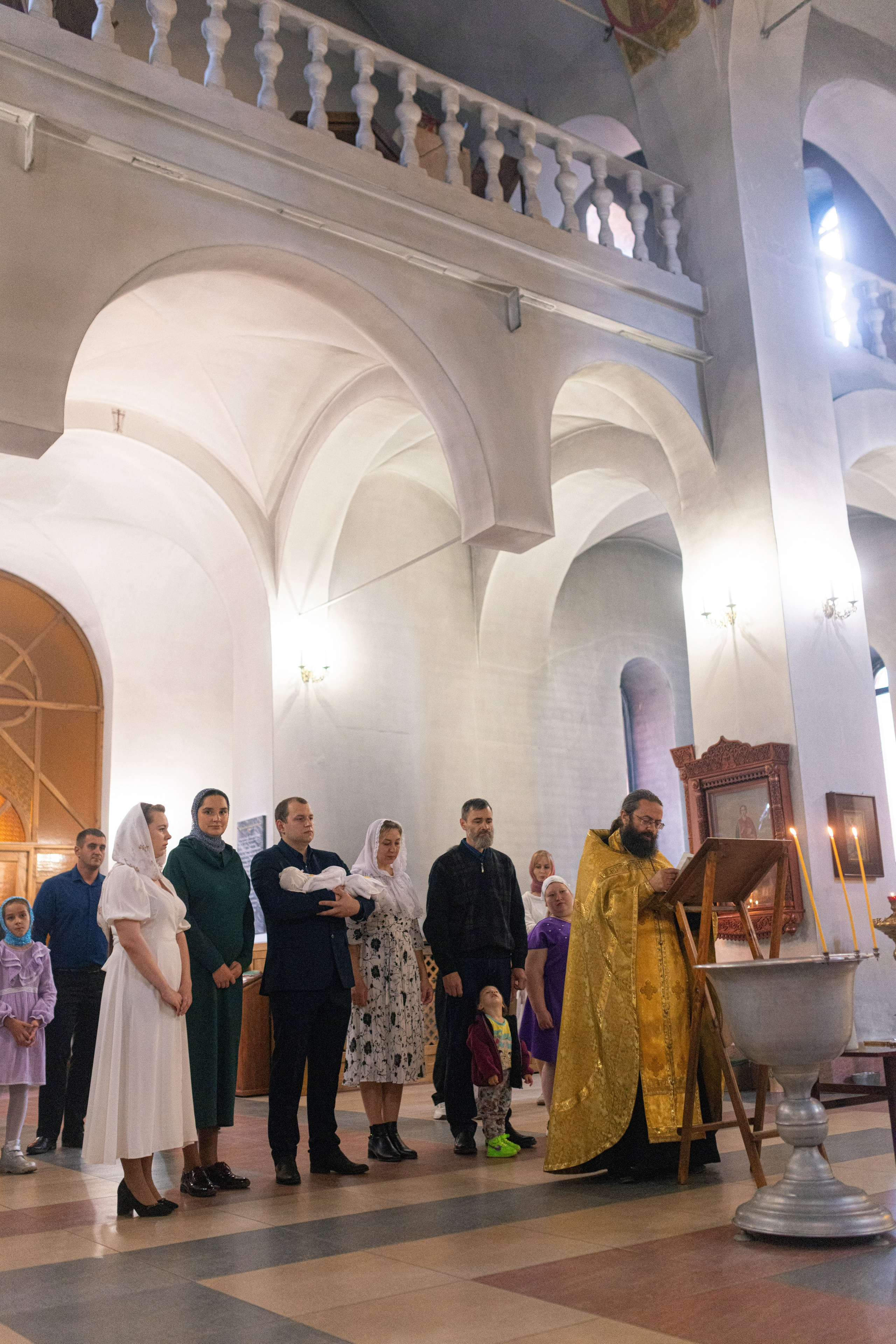 Крещение Алины. Дмитрий Шульгин, портретный фотограф в Воронеже