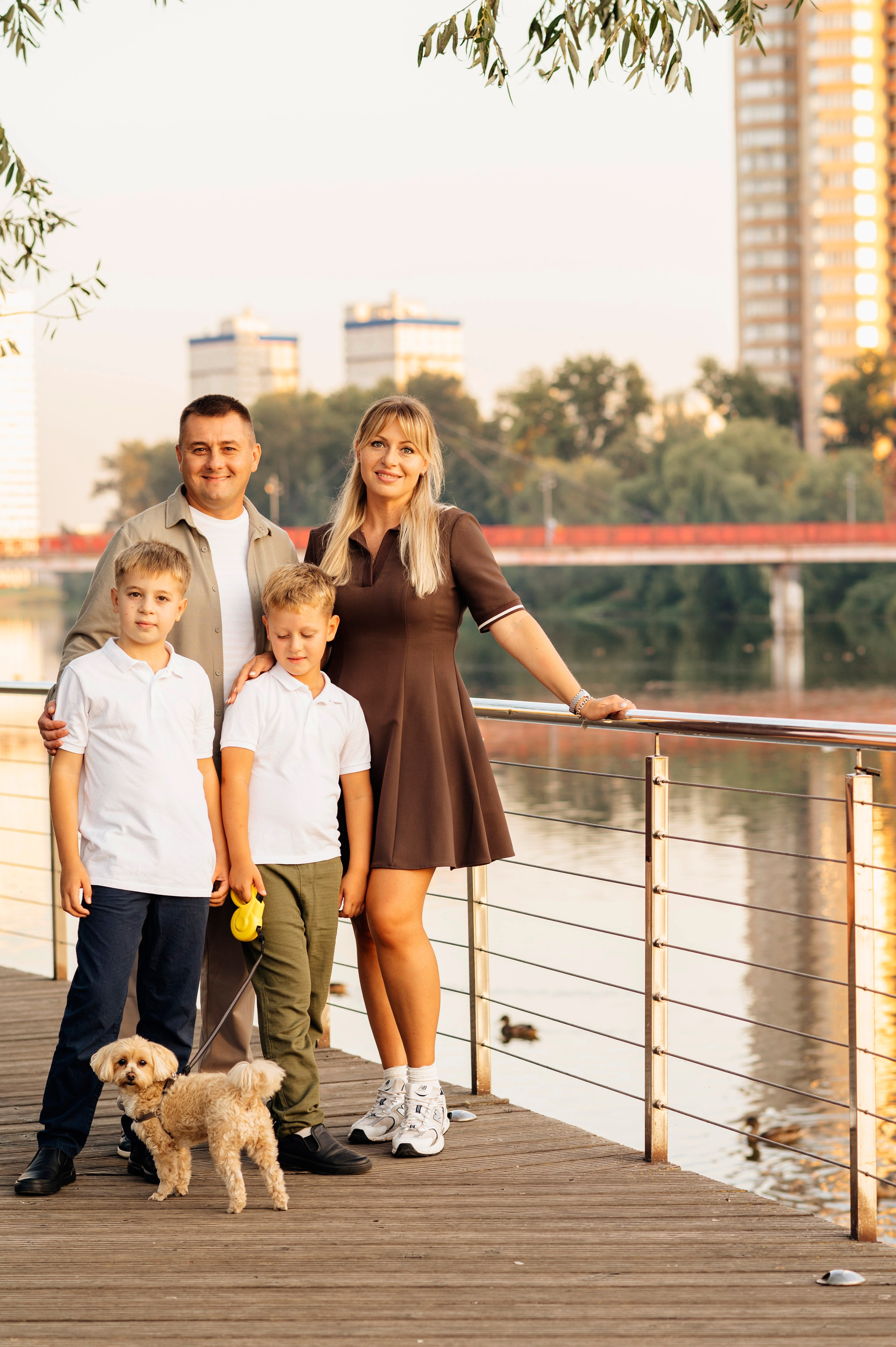 Семейная фотосессия на природе. Анна Боровикова, фотограф Пушкино