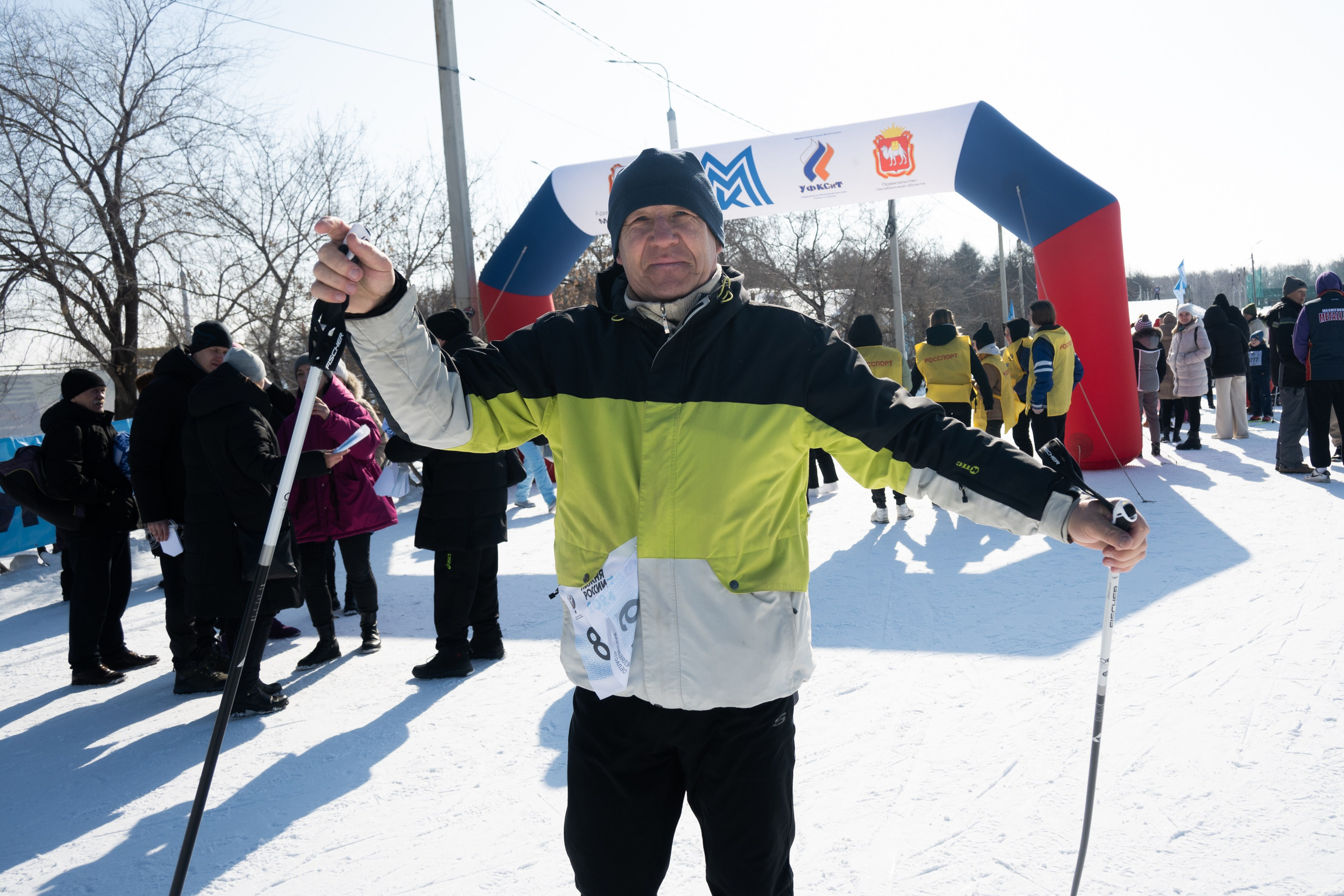 Лыжня Магнитогорск. Evgeniy Roslov