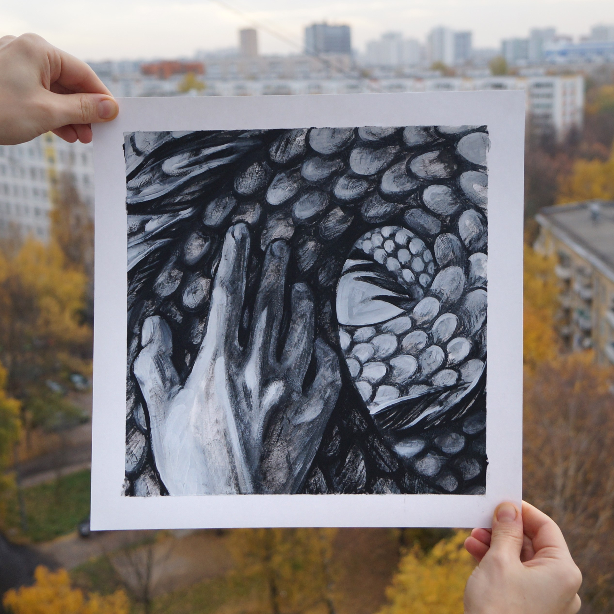 Inktober. Саша Гдетотам