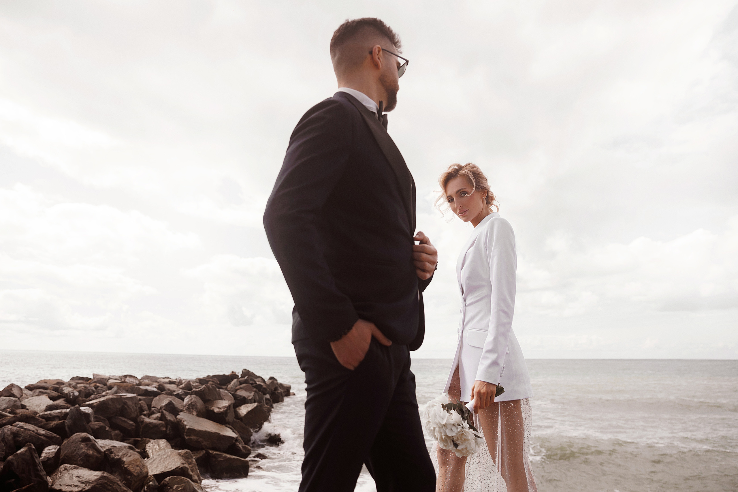 Стильная свадебная фотография