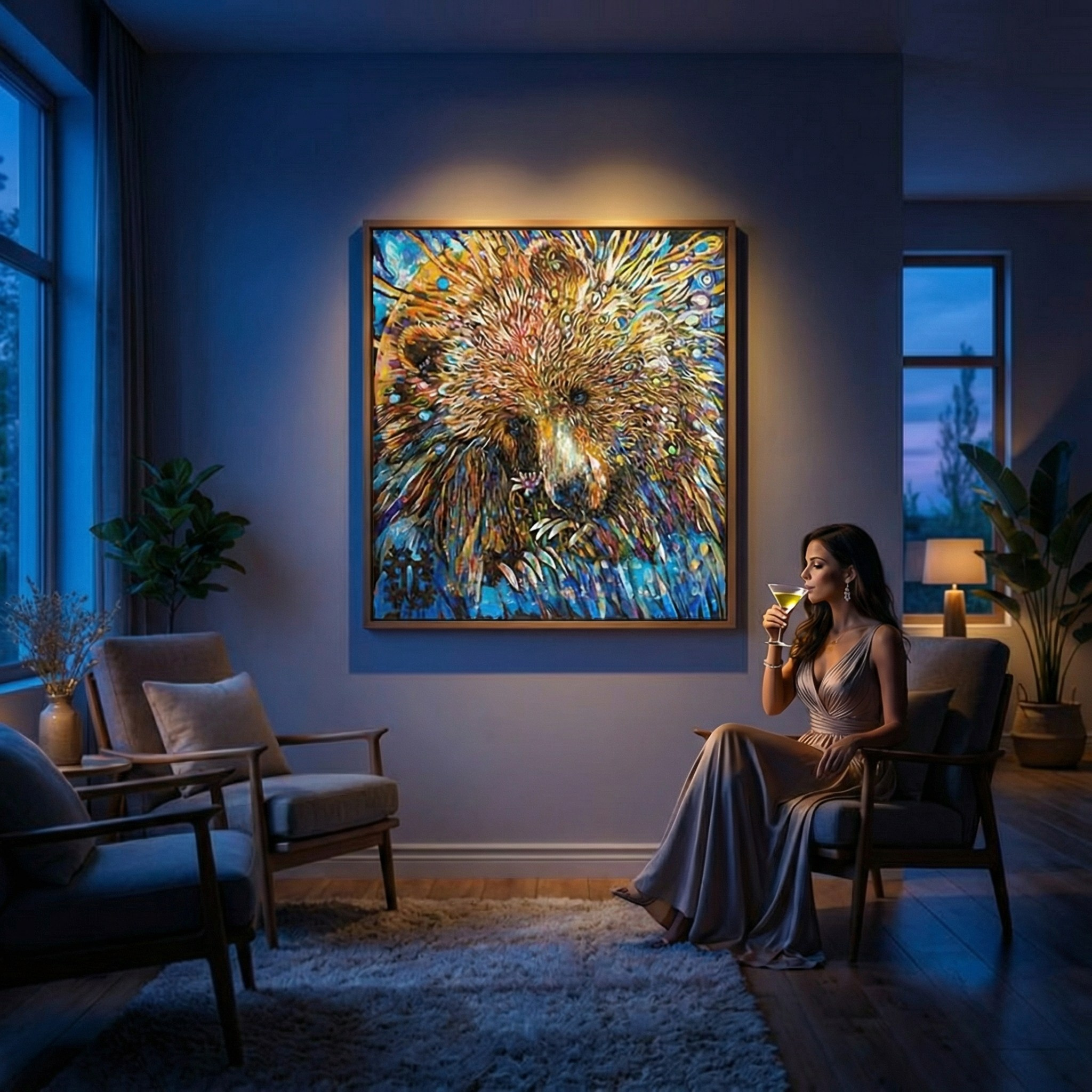 «Медвежье солнце». Персональная галерея художника Котикова Виталия