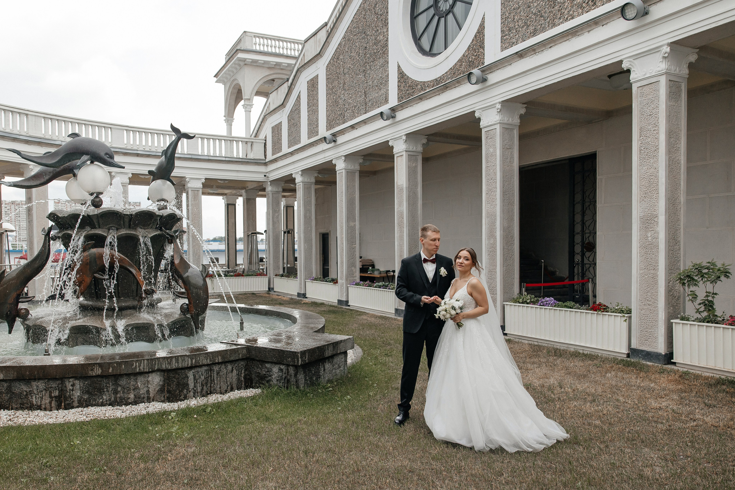 Свадебная фотосессия на Северном речном вокзале