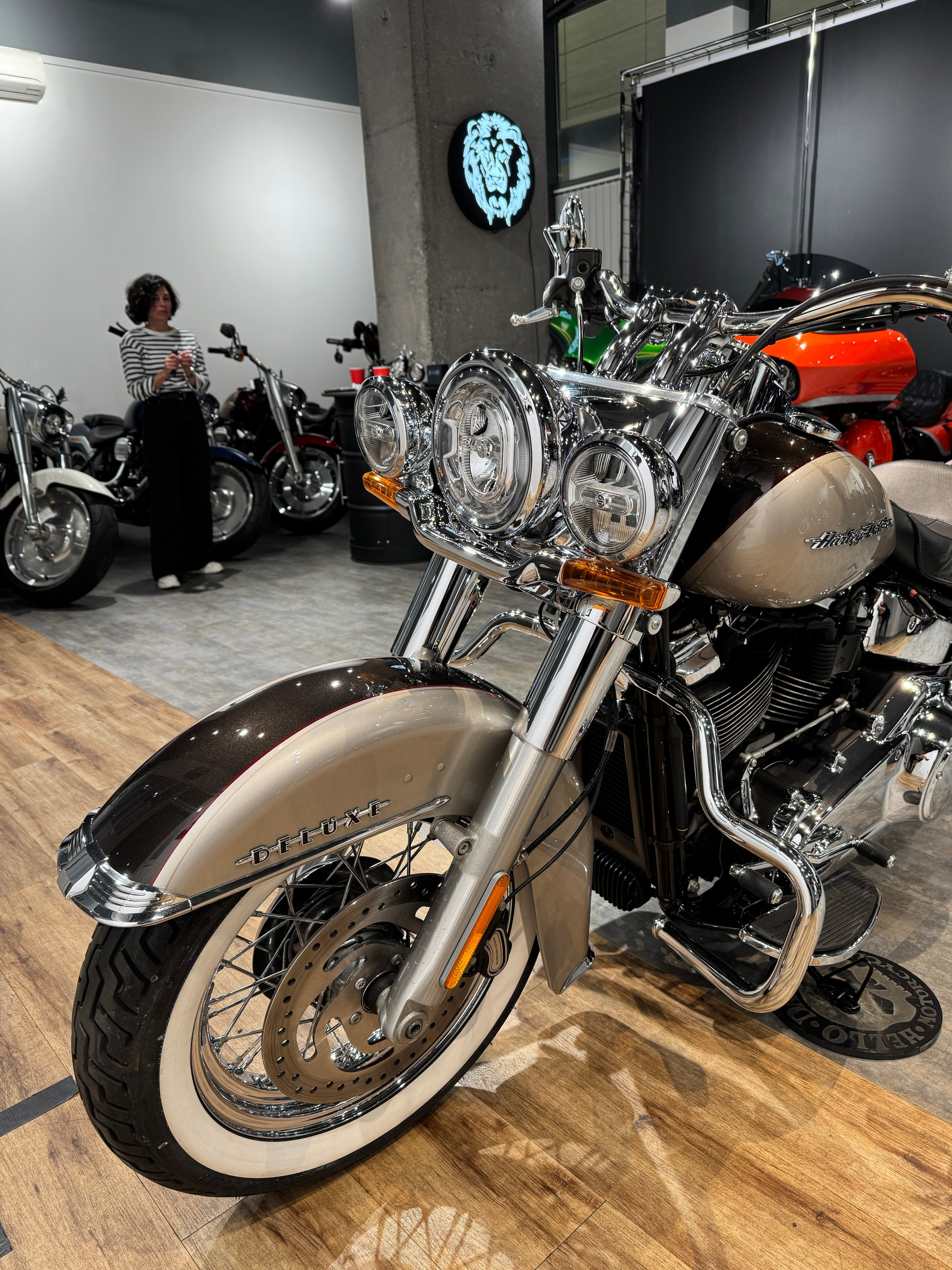 Harley Davidson 2018 Deluxe (Silver Fortune/Sumatra Bro) — купить мотоцикл. Hello Davidson, Москва. Только хорошие мотоциклы…