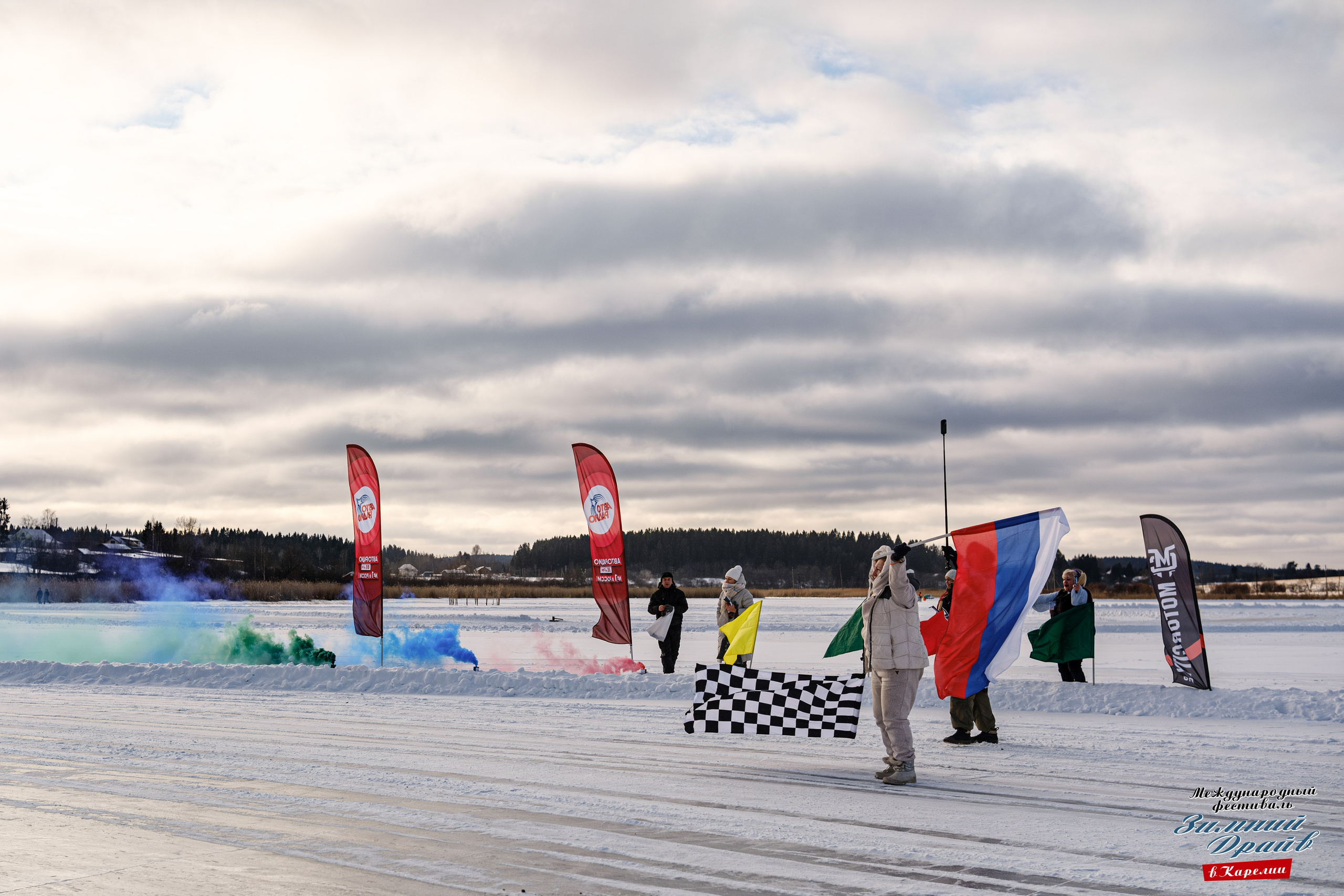 «Зимний Драйв в Карелии» Авто Марафон-гигант «25 часов на льду» Илона Накутис, Николай Грязин, джимхана, фотограф Антон Медведев, icoguar, Сортавала, Карелия